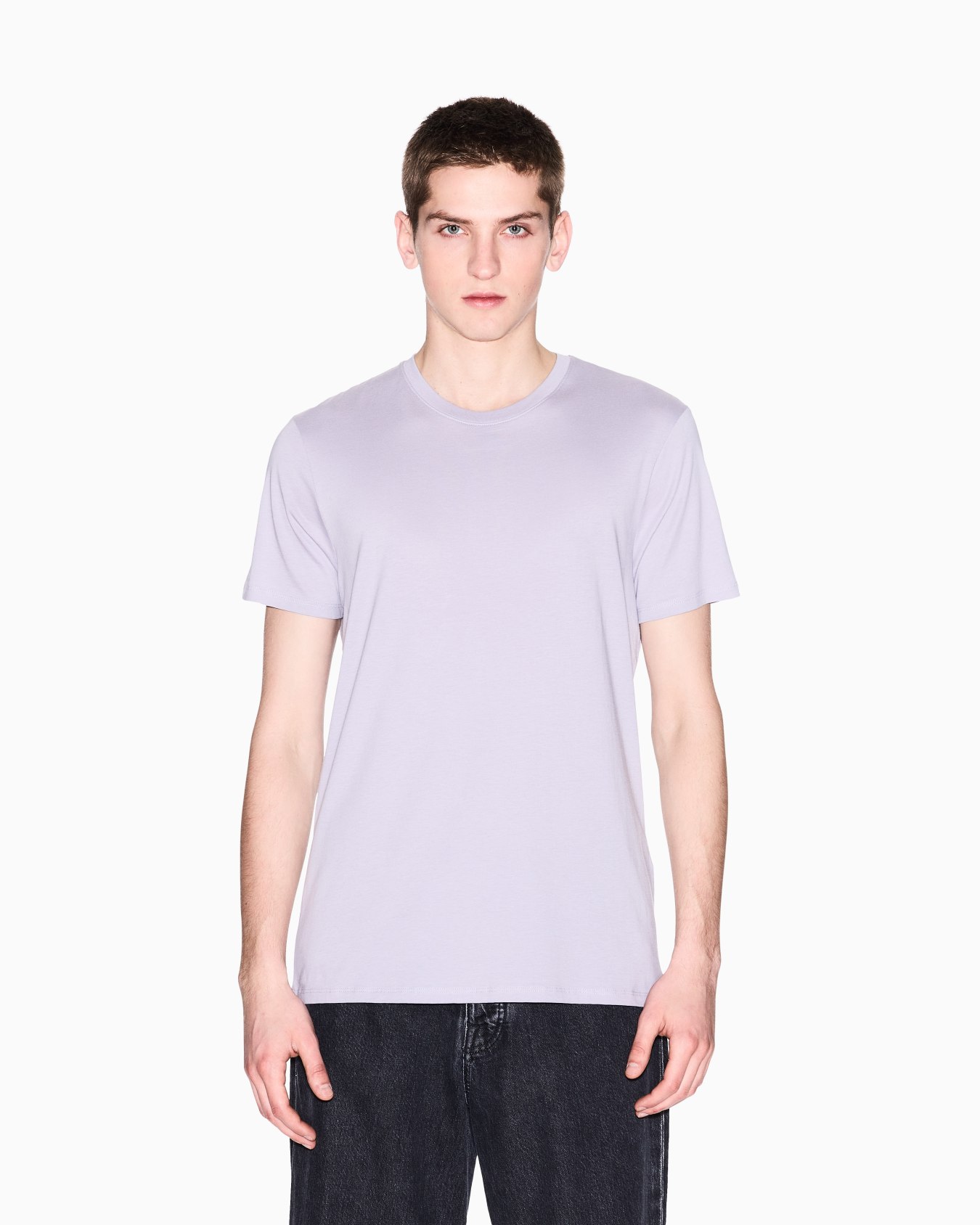 Slim fit Pima cotton T-shirt Slide 3