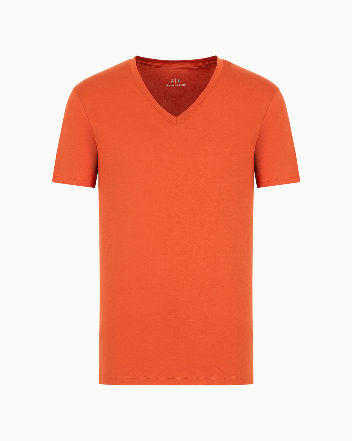 Slim fit T-shirt in Pima cotton jersey Slide 0