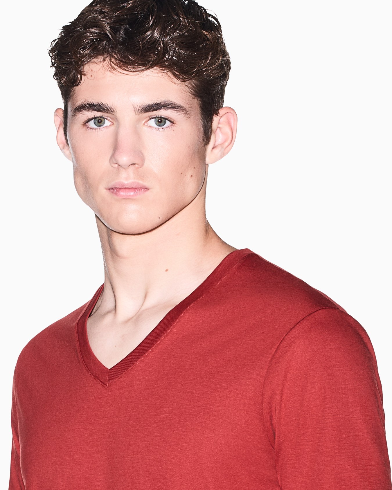 slim-fit T-shirt Essential pima cotton jersey Slide 6
