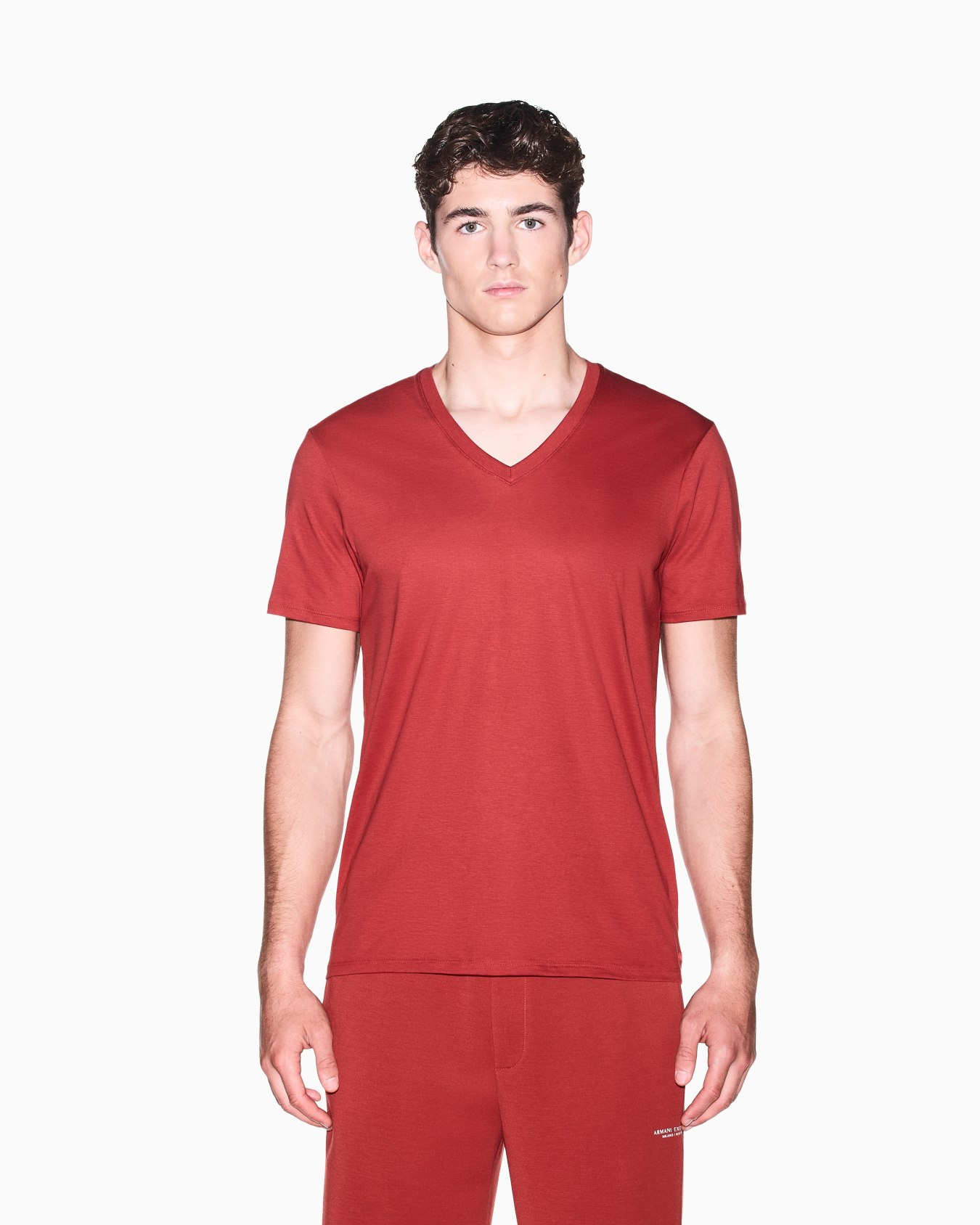 slim-fit T-shirt Essential pima cotton jersey Slide 3