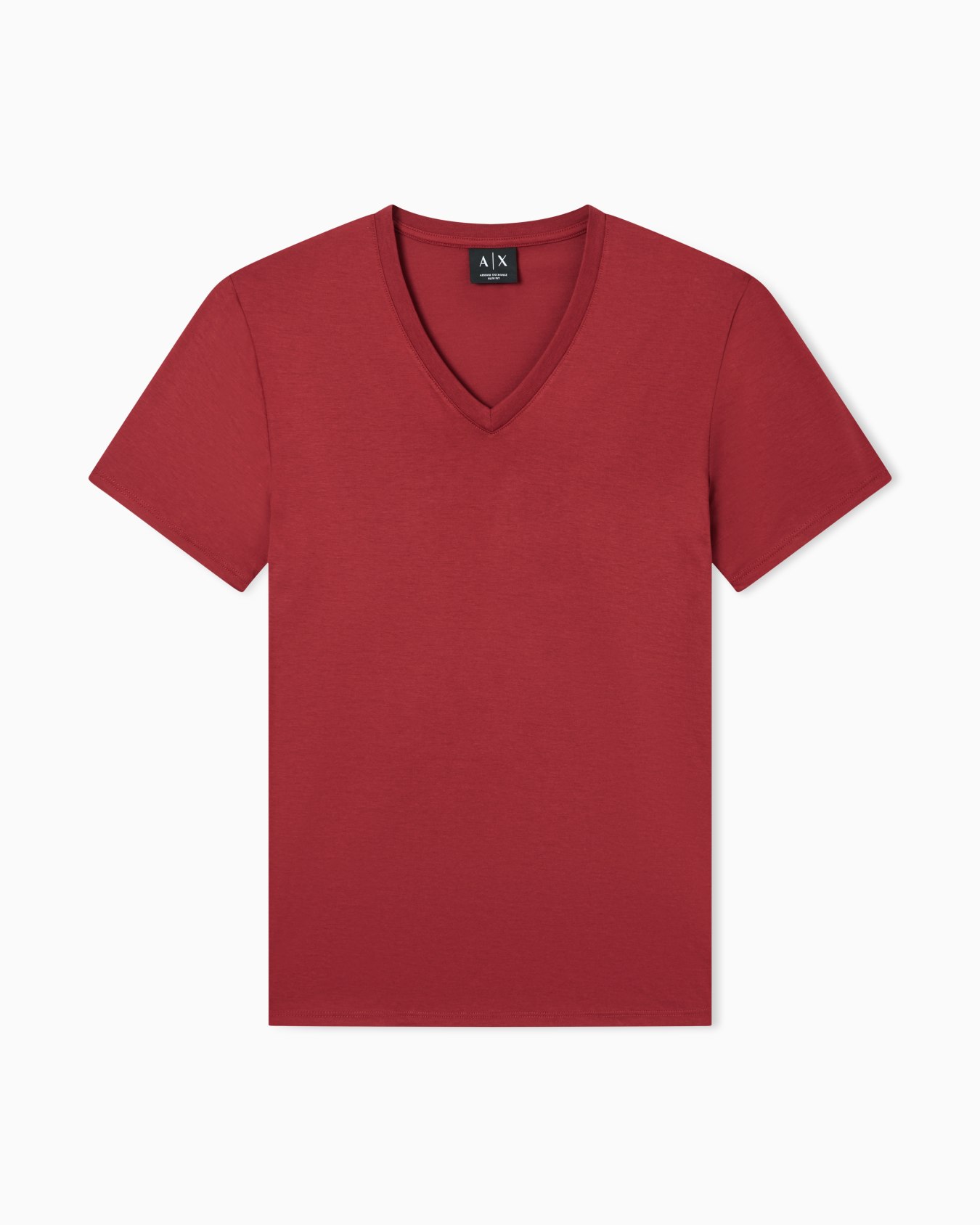 Slim fit T-shirt in Pima cotton jersey Slide 0