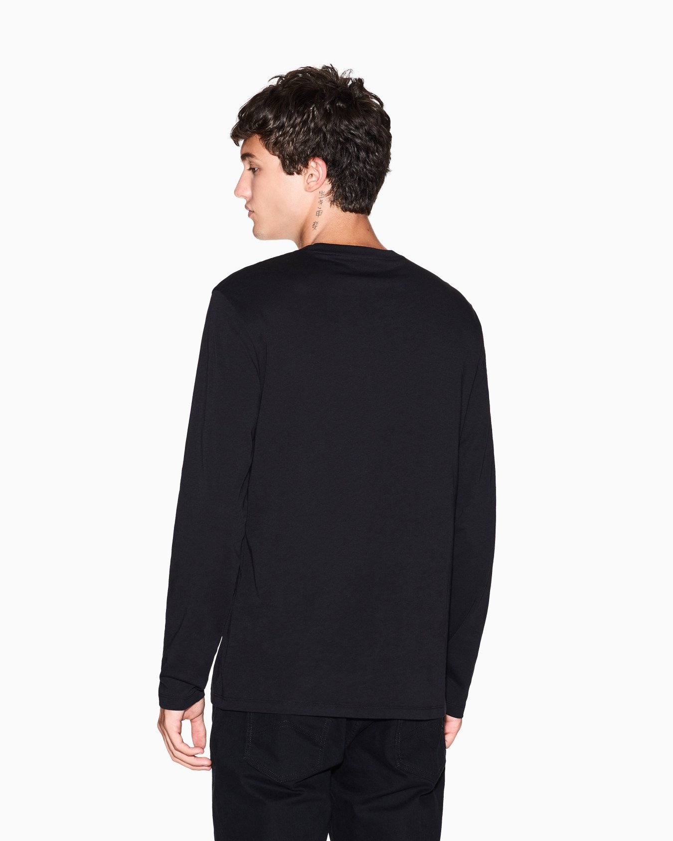 Long sleeve T-shirt with logo prints Slide 2
