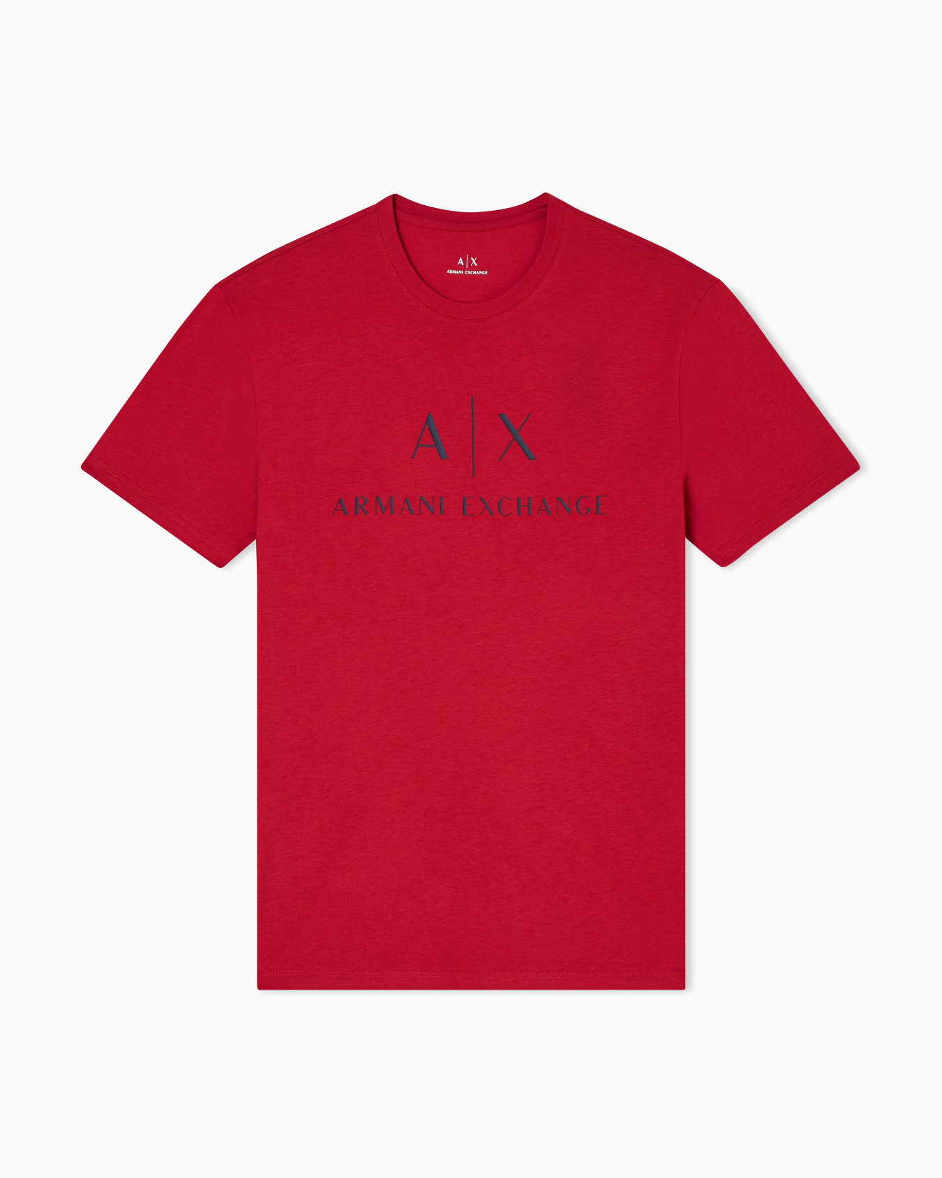 T-shirt slim fit en jersey avec logo Diapositive 0