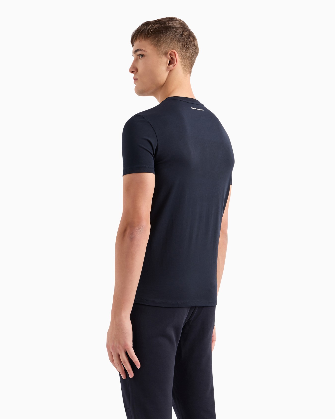  T-shirt coupe slim en jersey avec logo Diapositive 2