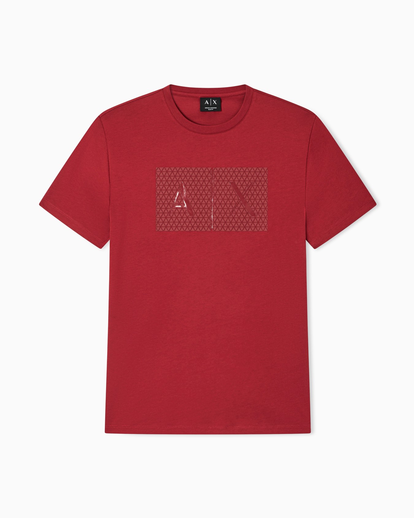  Slim fit jersey T-shirt with logo Slide 0