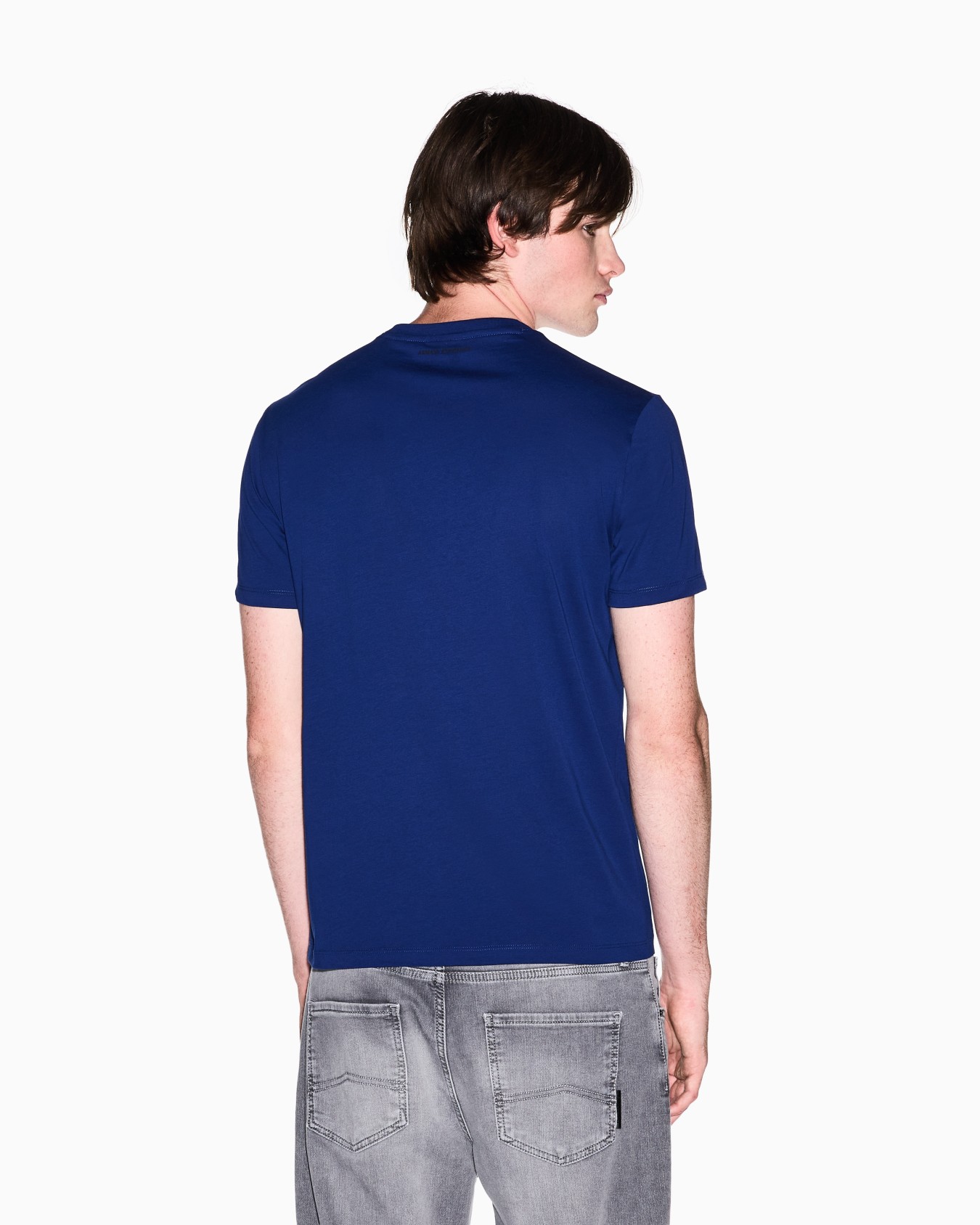  Camiseta de punto slim fit con logo Diapositiva 2