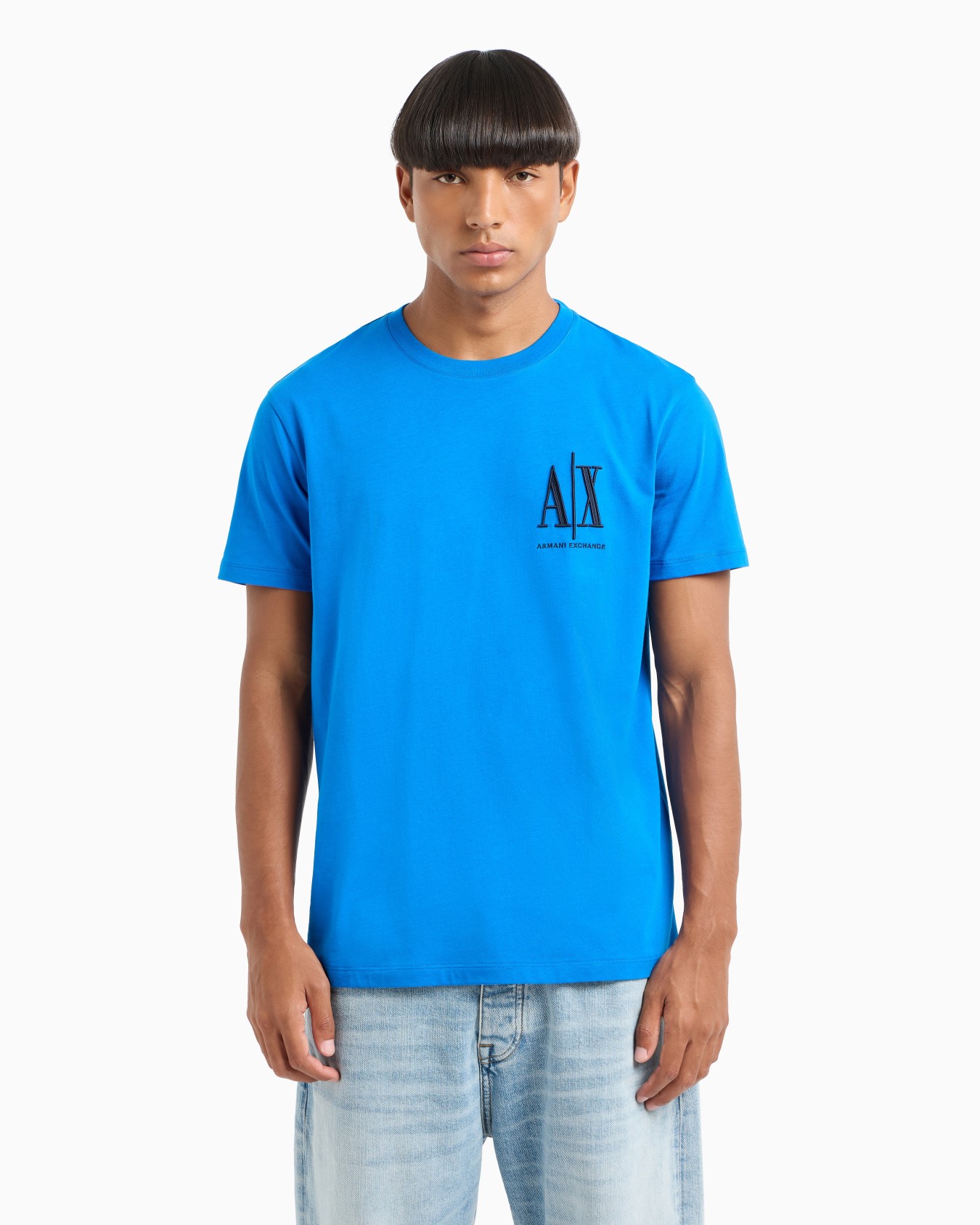 Camiseta de punto regular fit Diapositiva 1