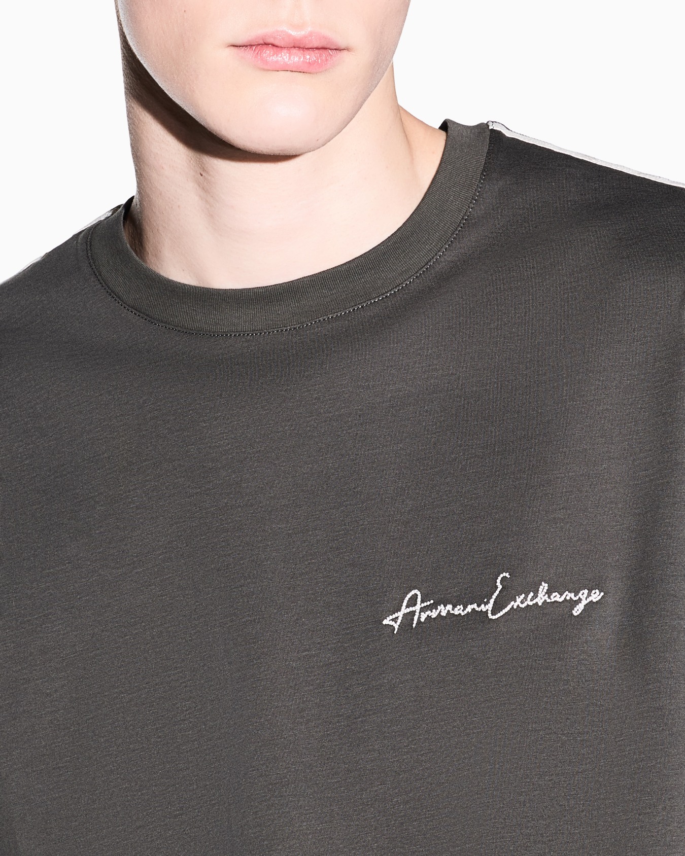 Regular Fit Mercerized Cotton Jersey T-shirt Slide 4