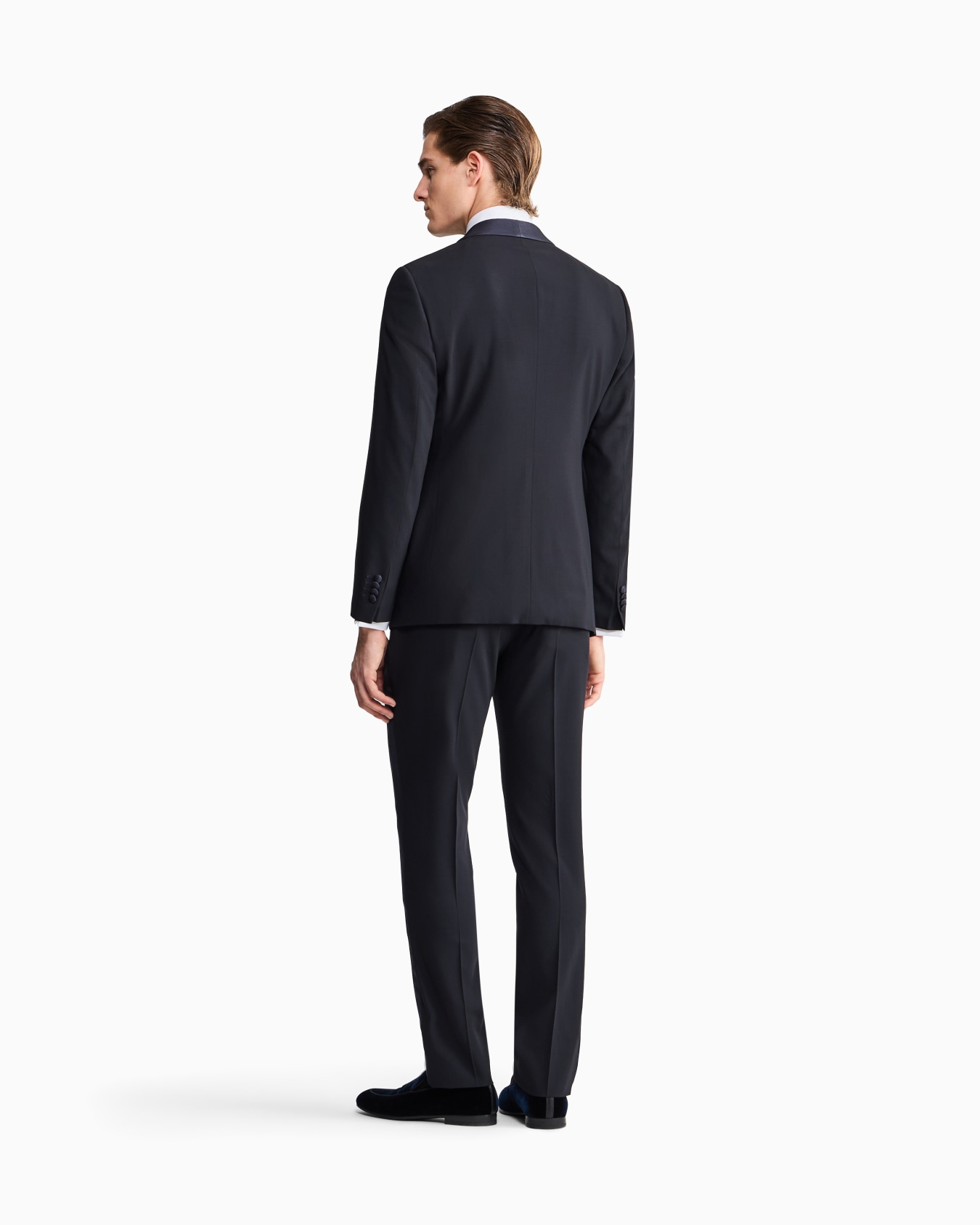 Soho Line single-breasted tuxedo in wool crêpe Slide 5
