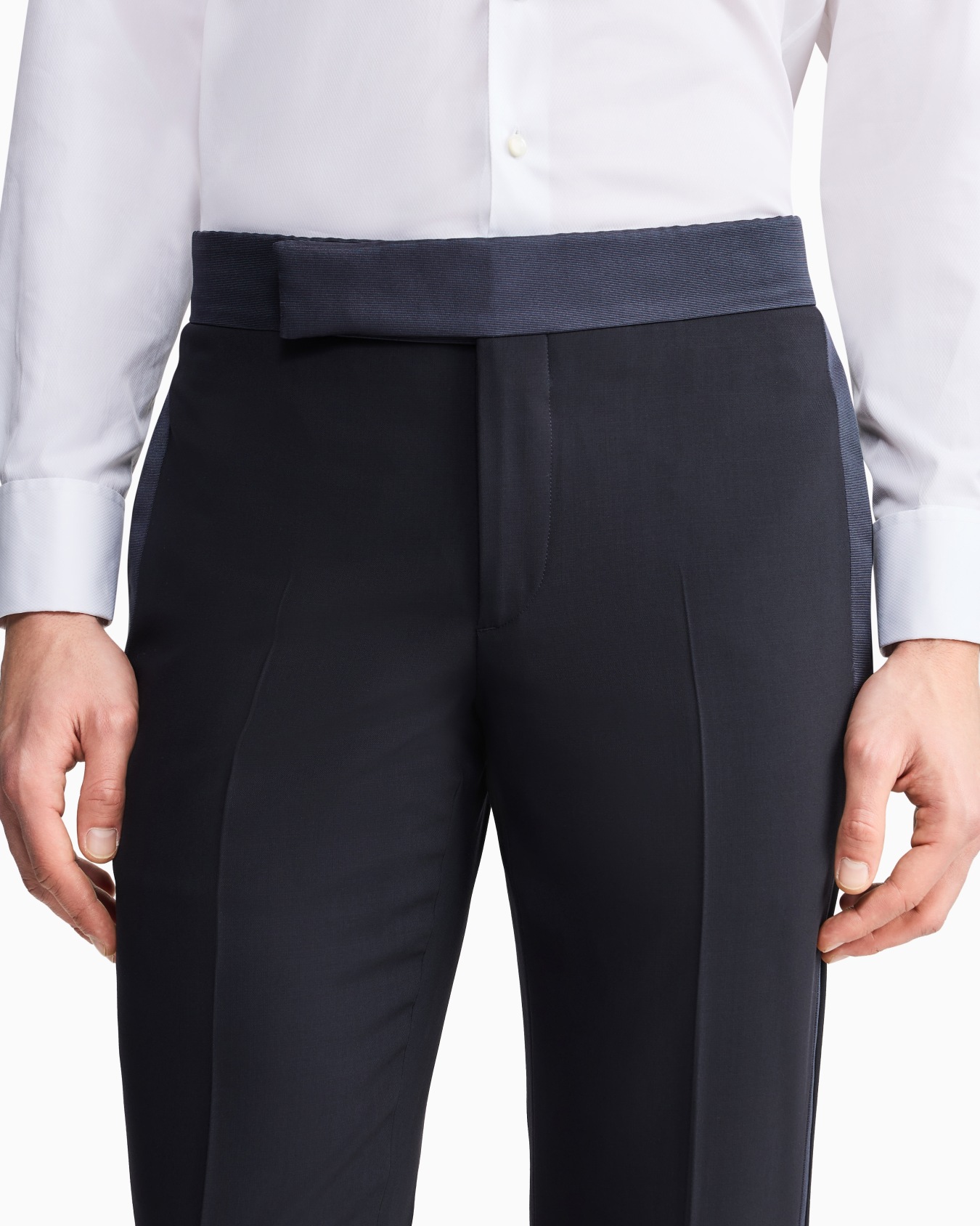 Einreihiger Smoking der Soho-Linie aus Wollkrepp Folie 6