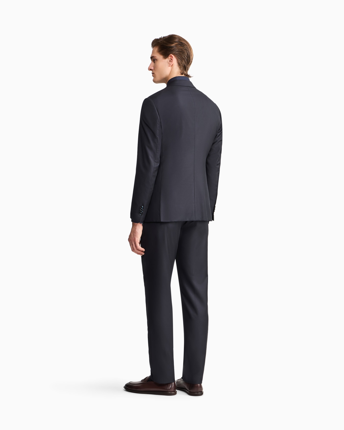 Soho Line single-breasted suit in wool and cashmere Slide 5