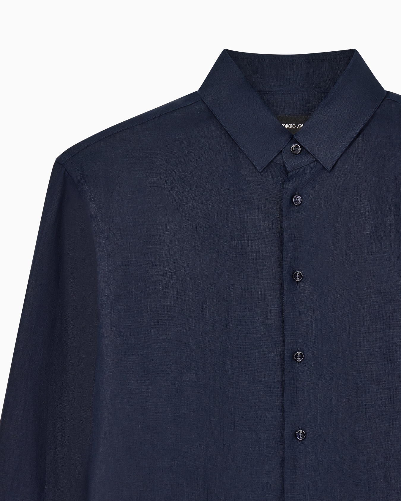 Regular-fit shirt in linen Slide 4