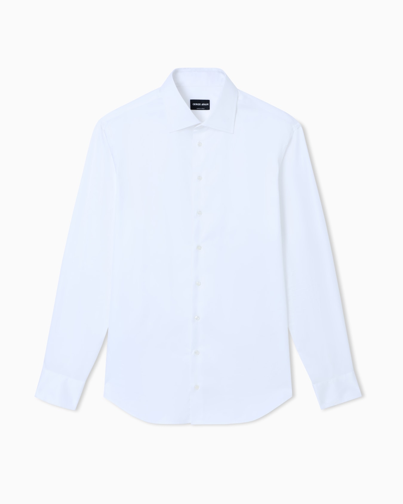 Camisa clásica de sarga de algodón Diapositiva 0