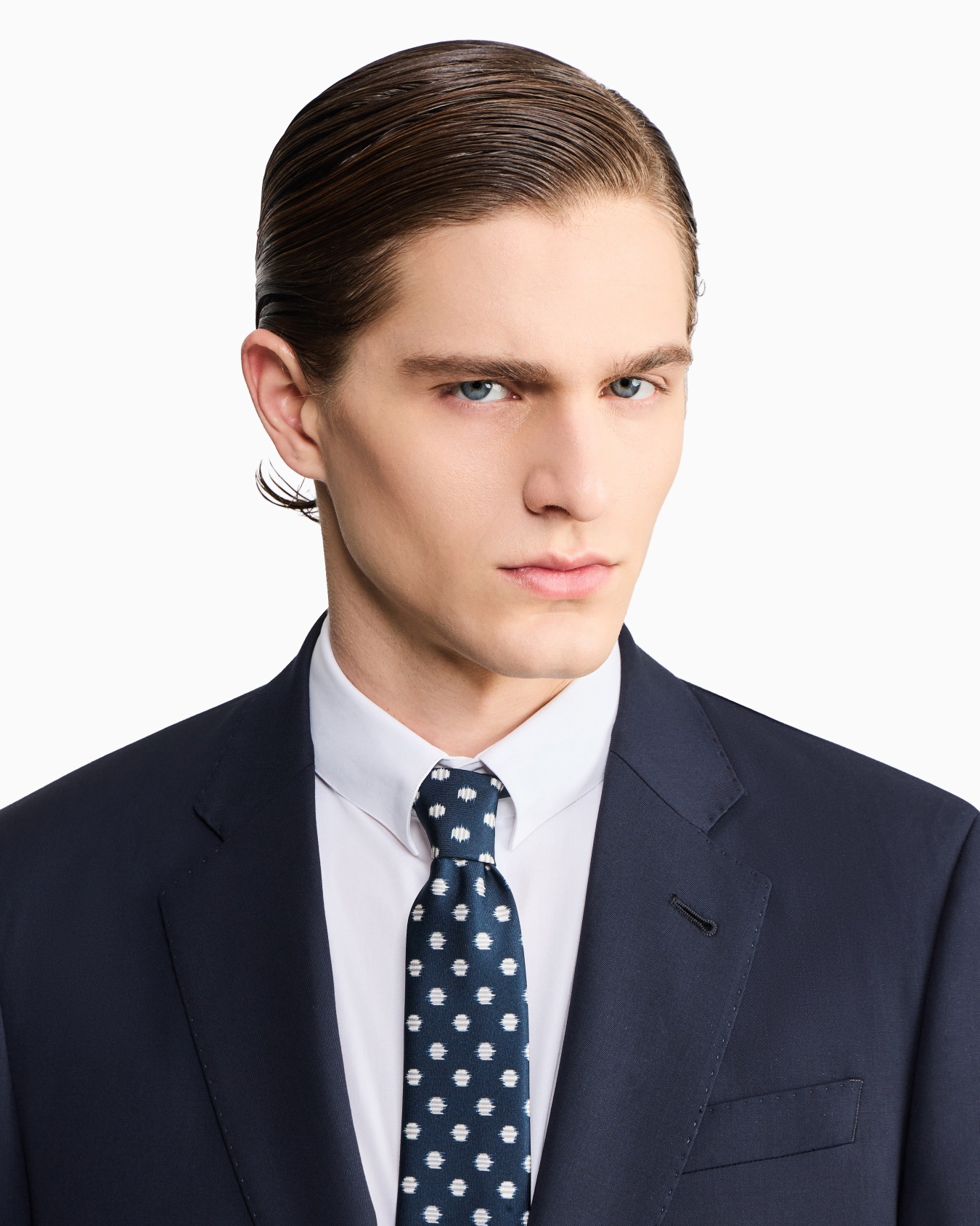 Luxury cotton twill shirt Slide 6