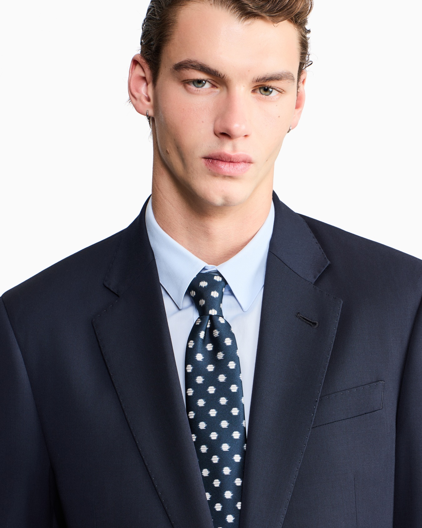 Chemise en sergé de coton luxury Diapositive 6