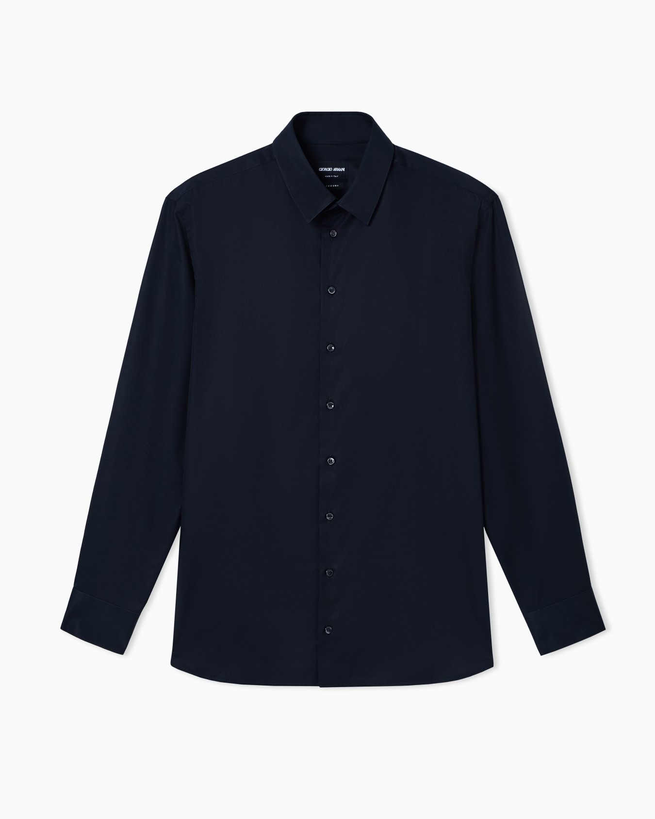 Luxury cotton twill shirt Slide 0