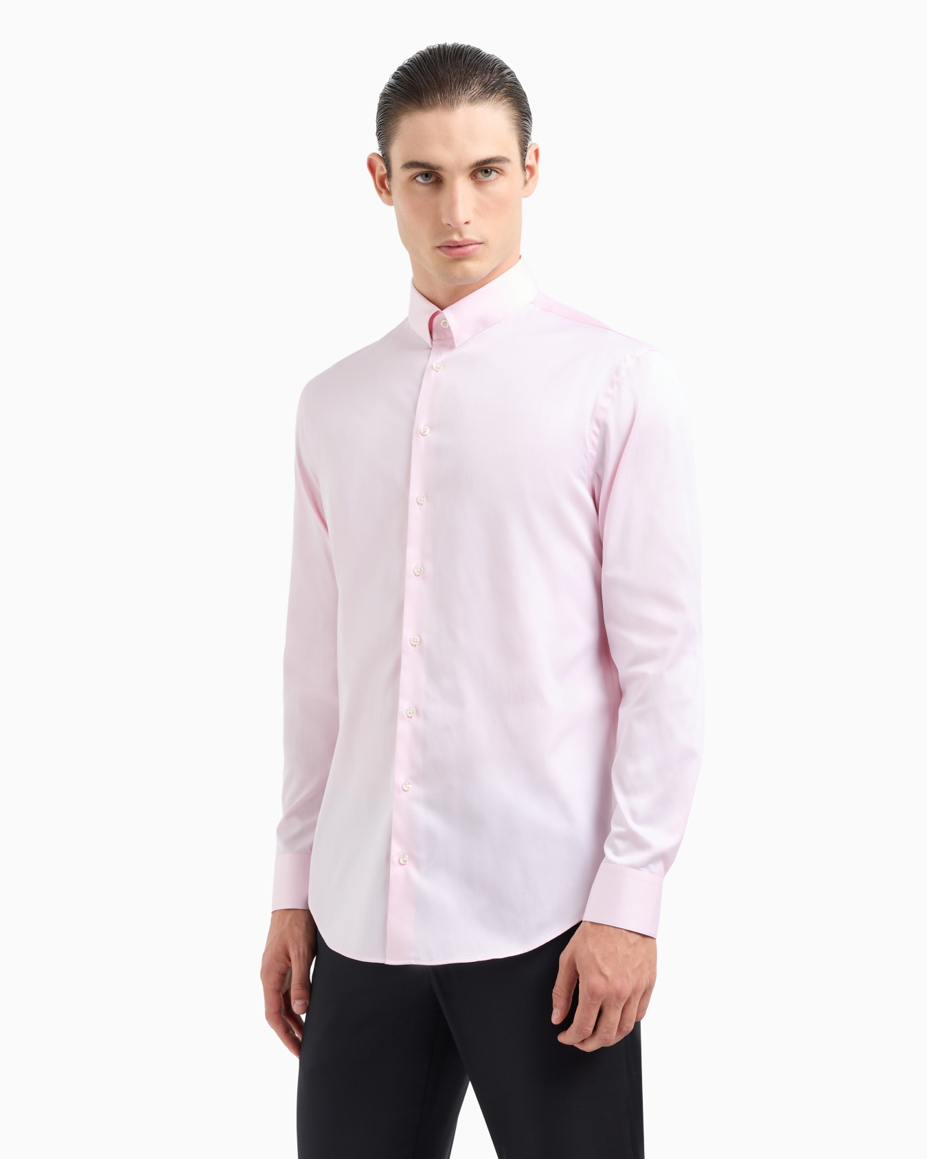 Cotton twill shirt Slide 1