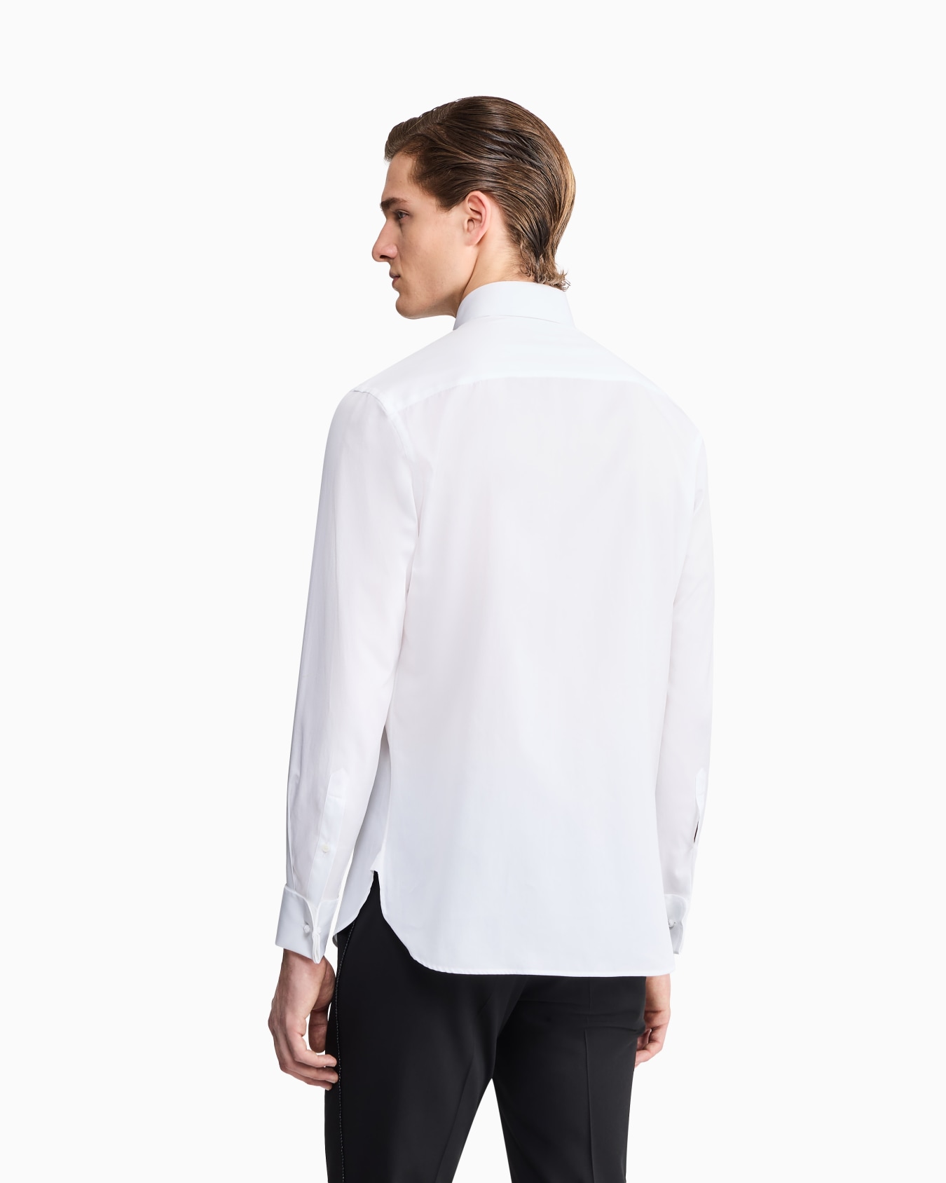 Luxury cotton twill shirt Slide 5