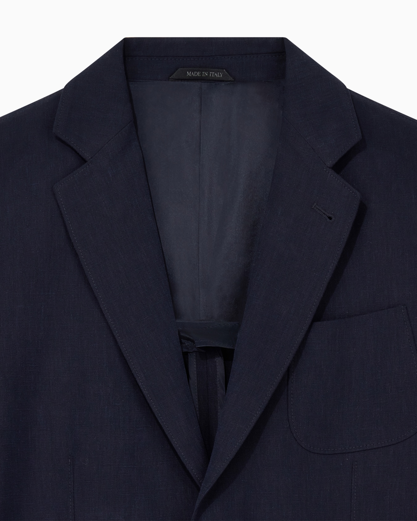 Chaqueta de la línea Upton en tela de lino puro Diapositiva 4