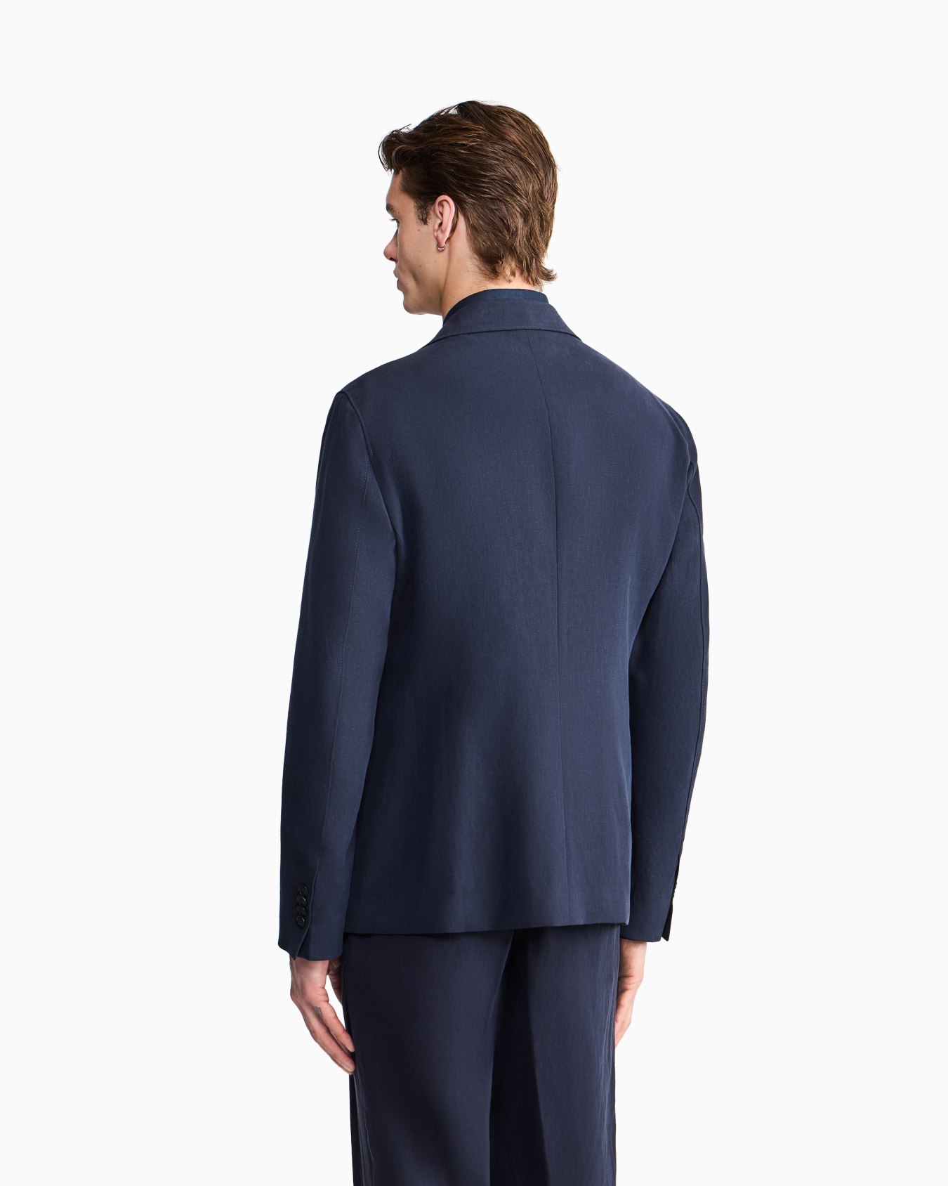 Chaqueta de la línea Upton en tela de lino puro Diapositiva 5