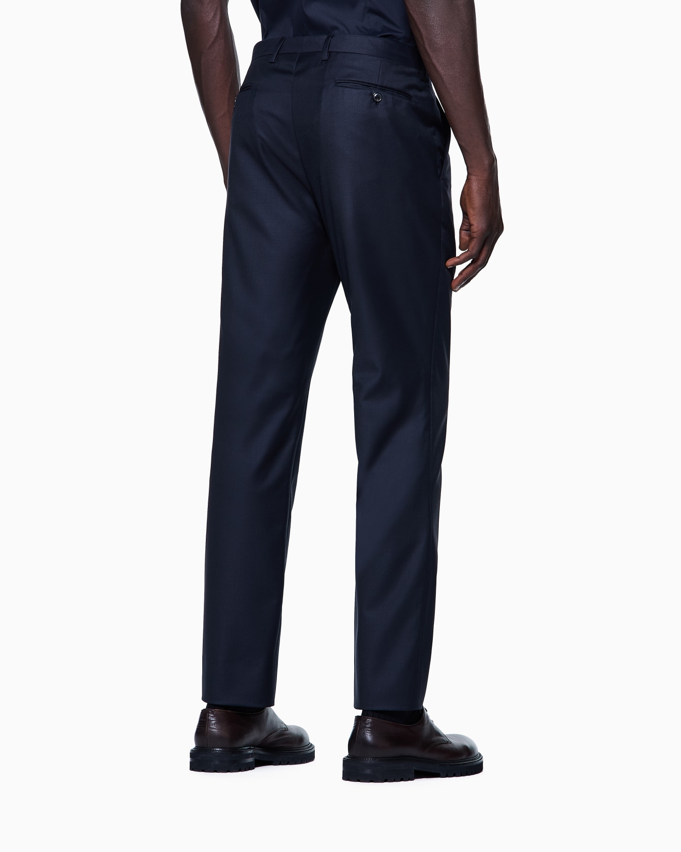 Pantalones de gabardina de lana y cachemir Diapositiva 2