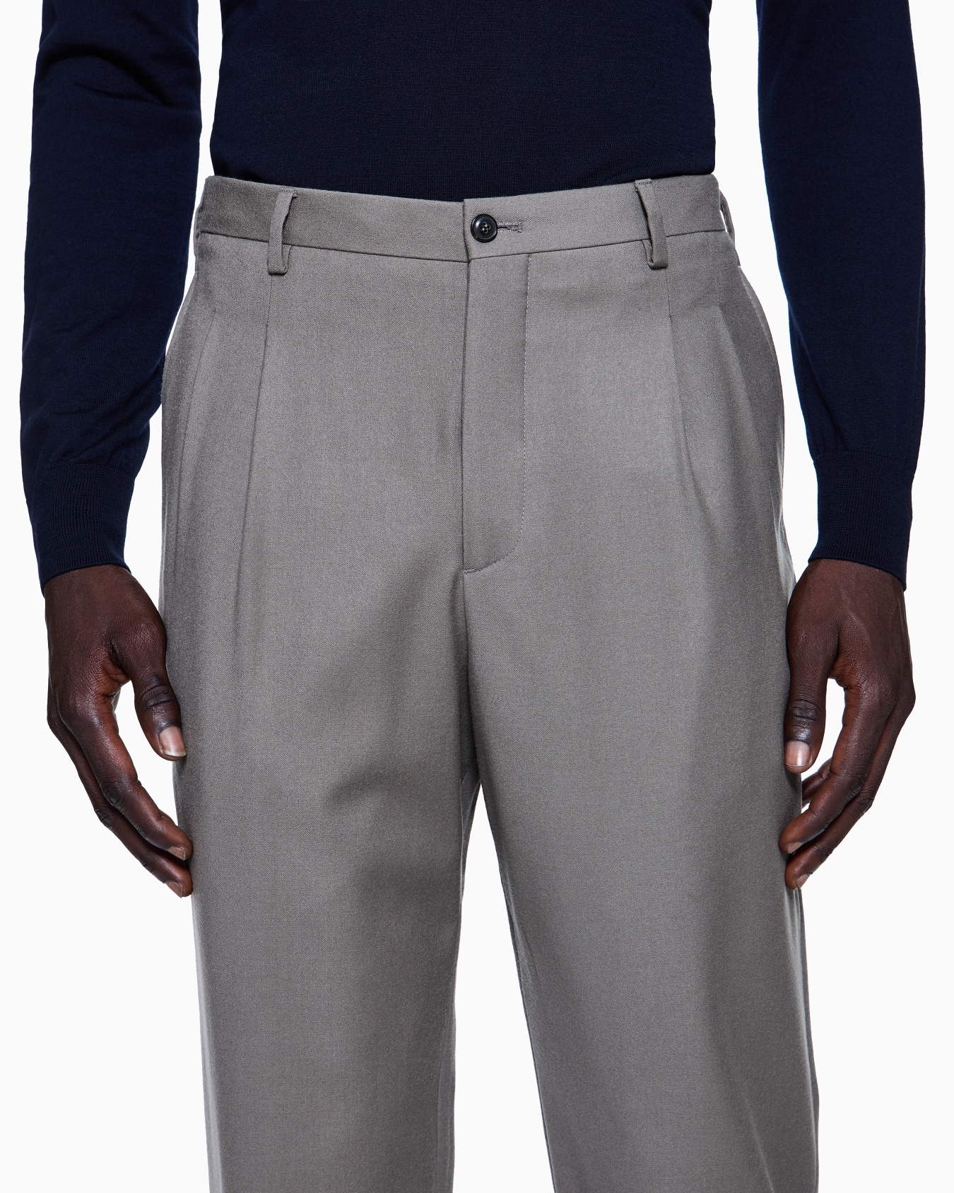 Pantalones de franela de lana Diapositiva 4