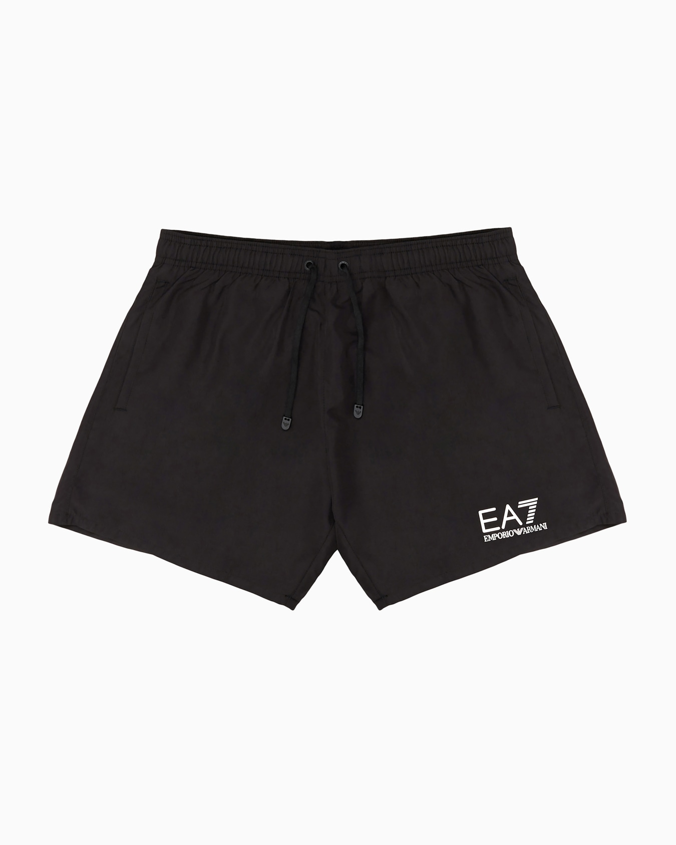 Swim trunks with logo Slide 0