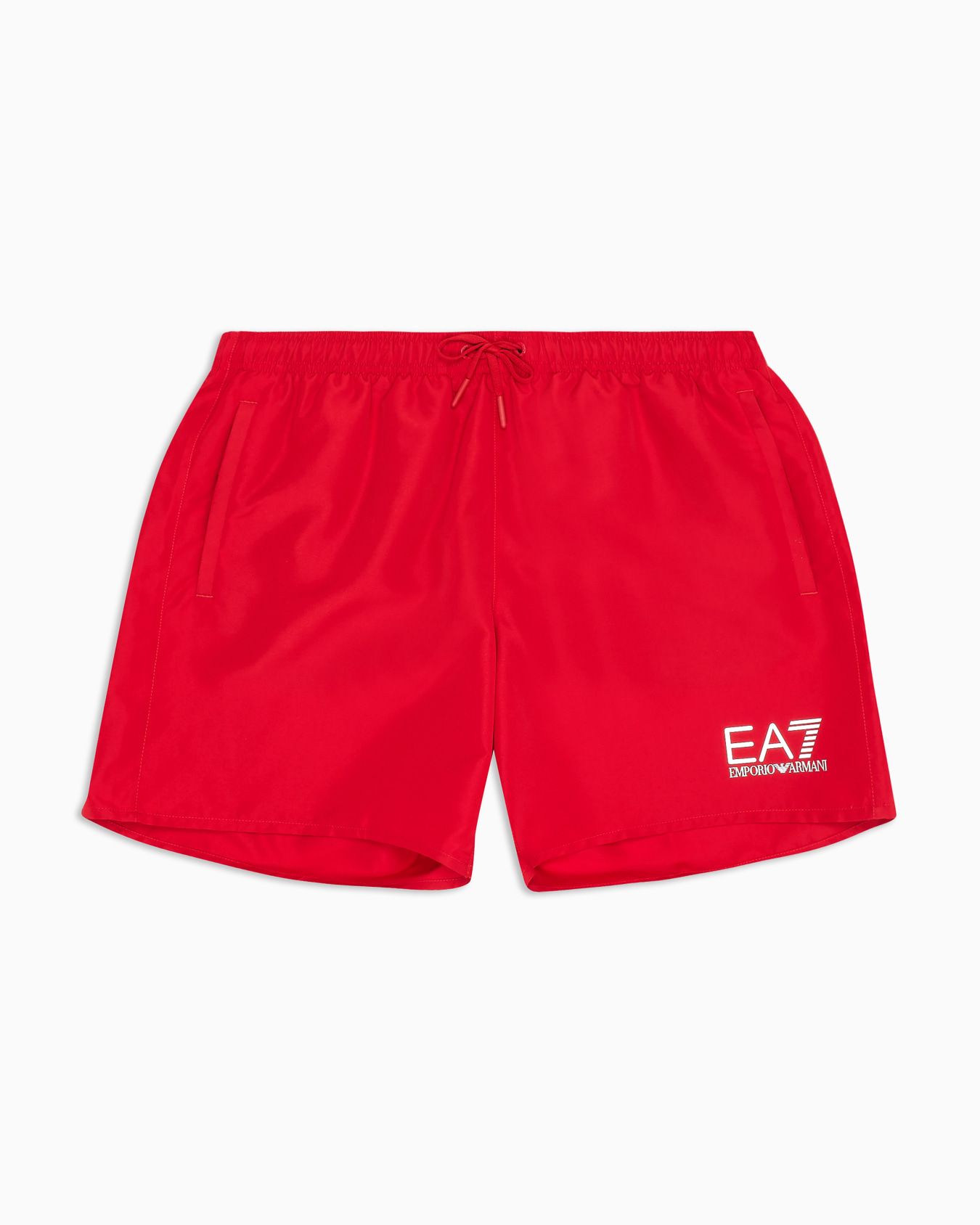 Swim trunks with logo Slide 0