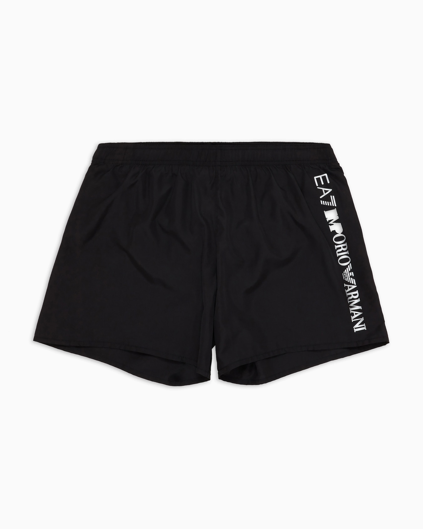 Swim trunks with logo Slide 0