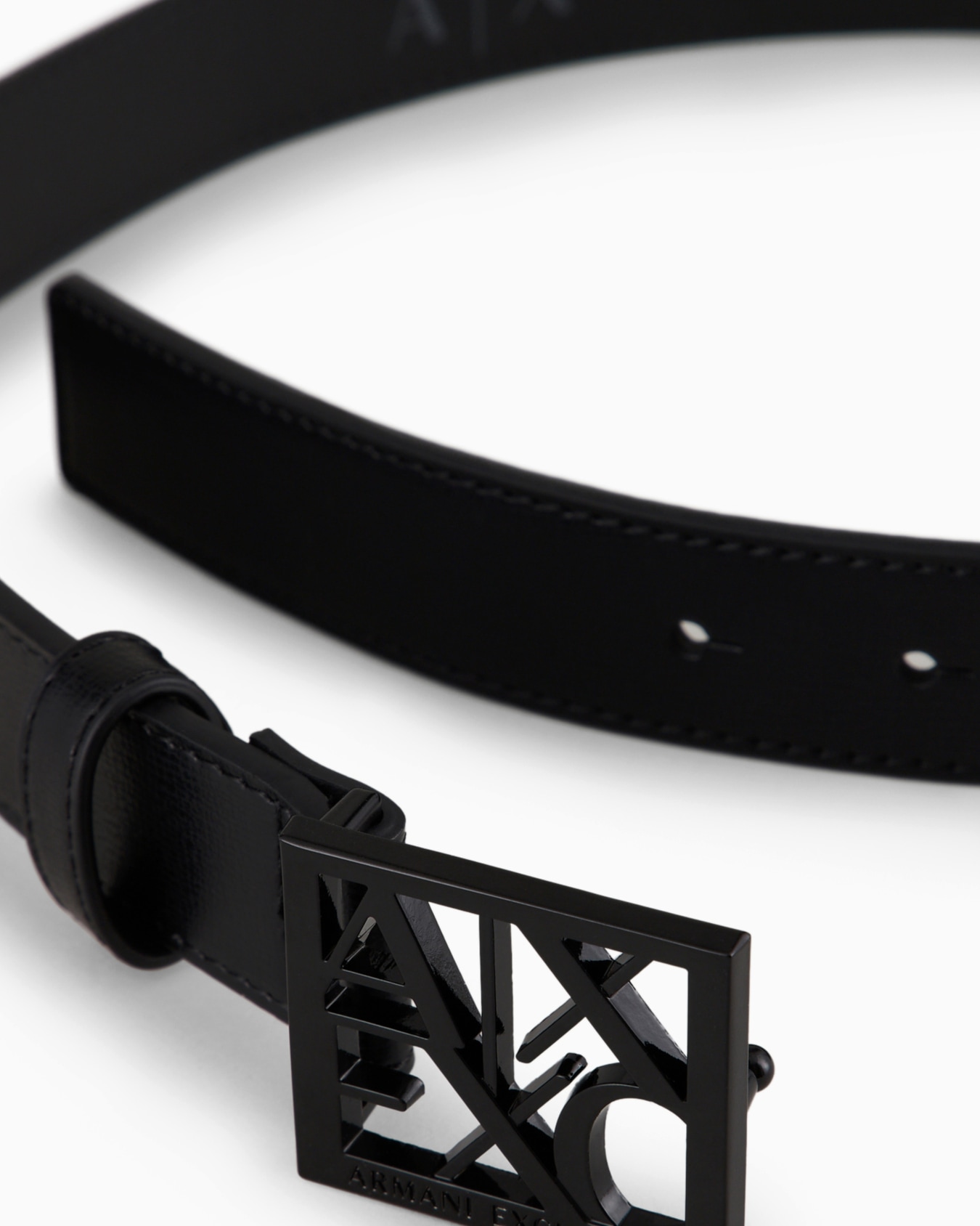 Cinturón con hebilla con logo Diapositiva 1