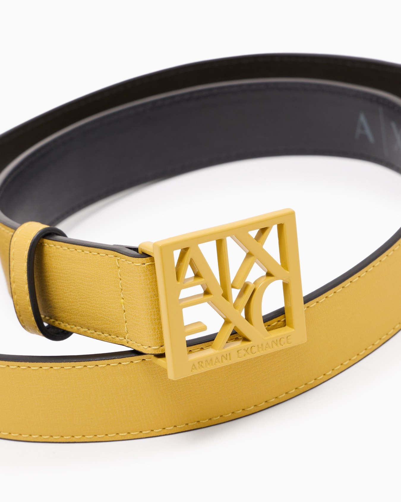 Belt with square with logo Slide 1