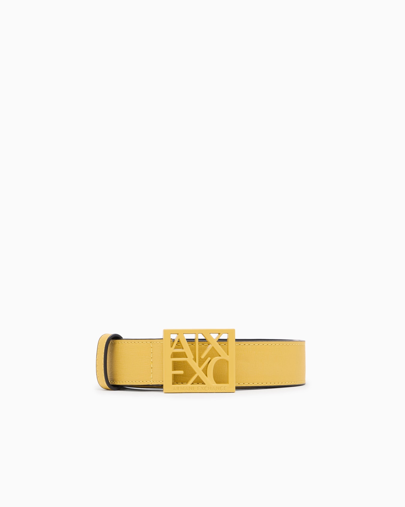 Belt with square with logo Slide 0