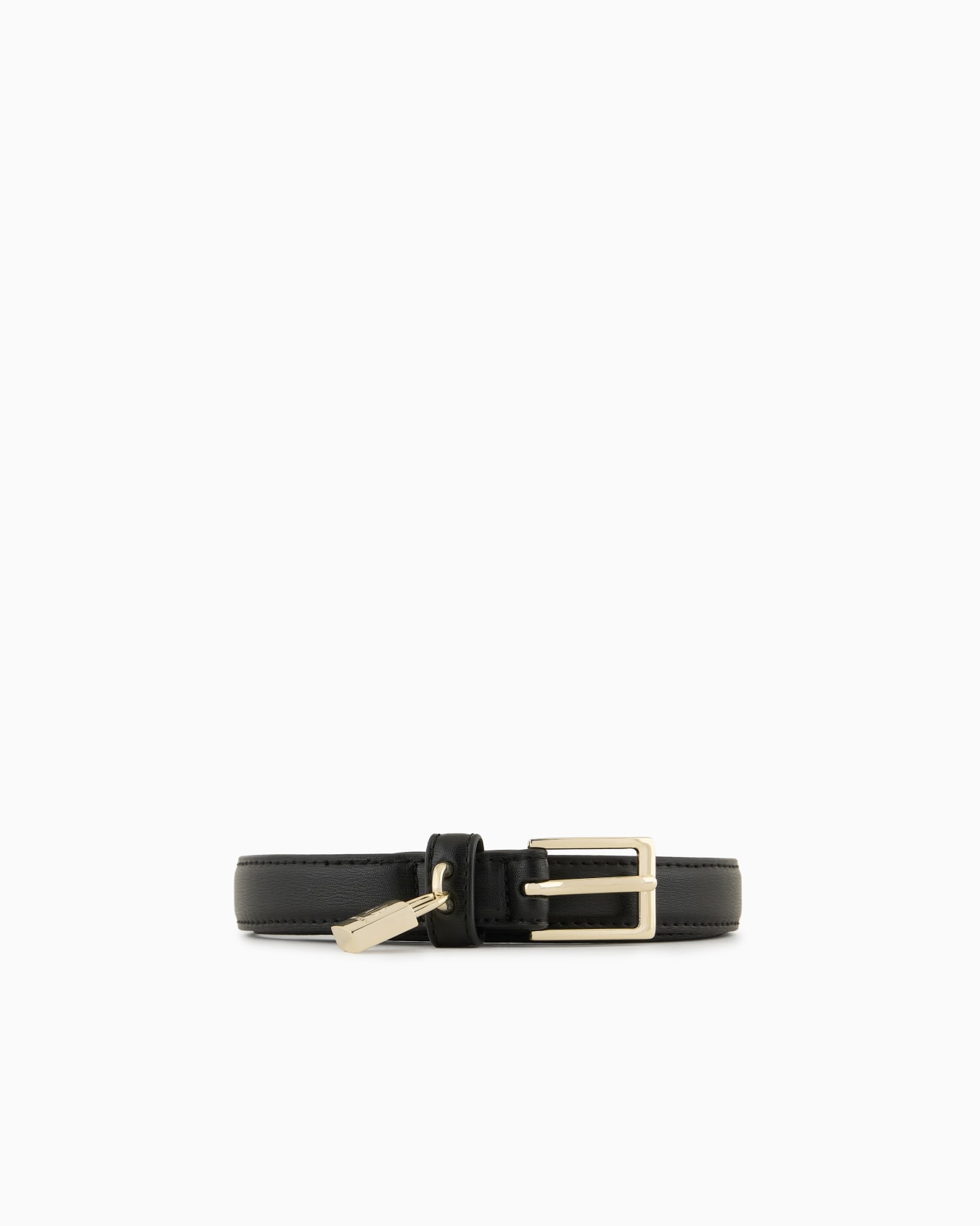 Cintura sottile con lucchetto in materiale riciclato ASV Slide 0