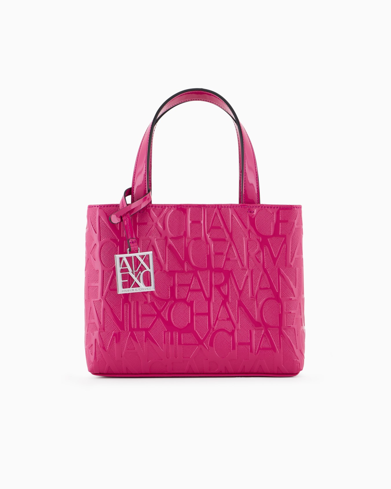 Small handbag with allover logo Slide 0
