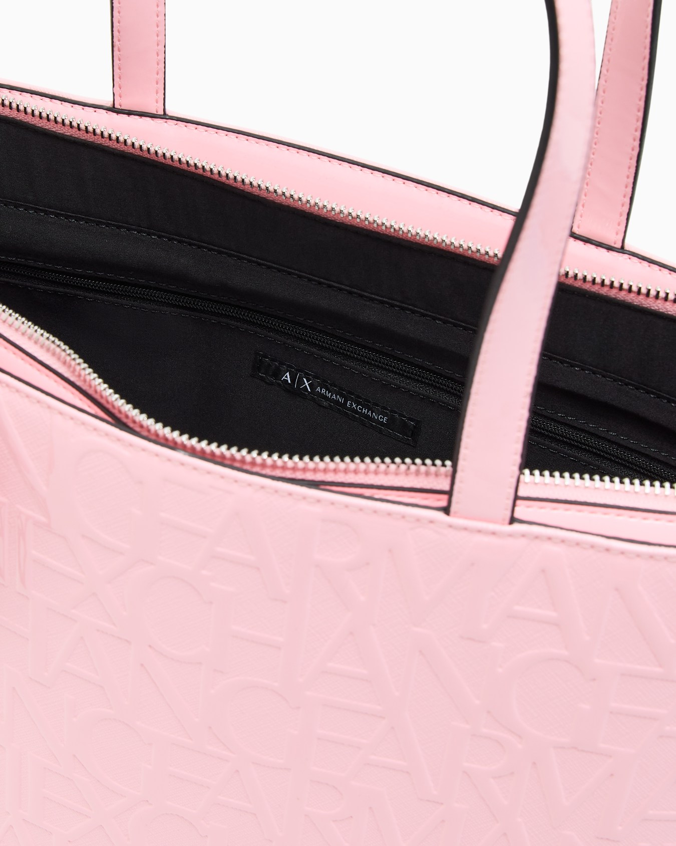 Shopper bag with allover logo Slide 3