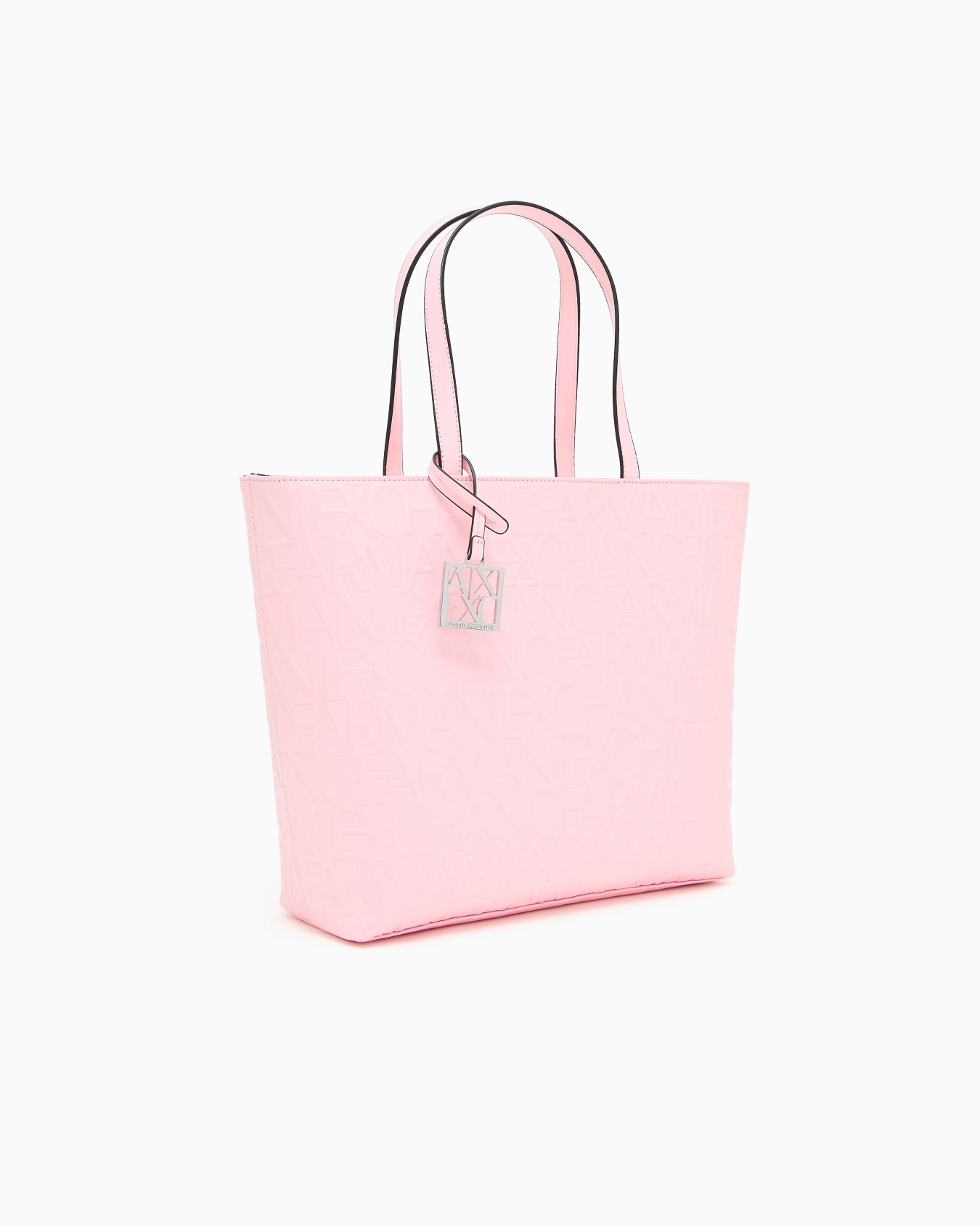 Shopper bag with allover logo Slide 1