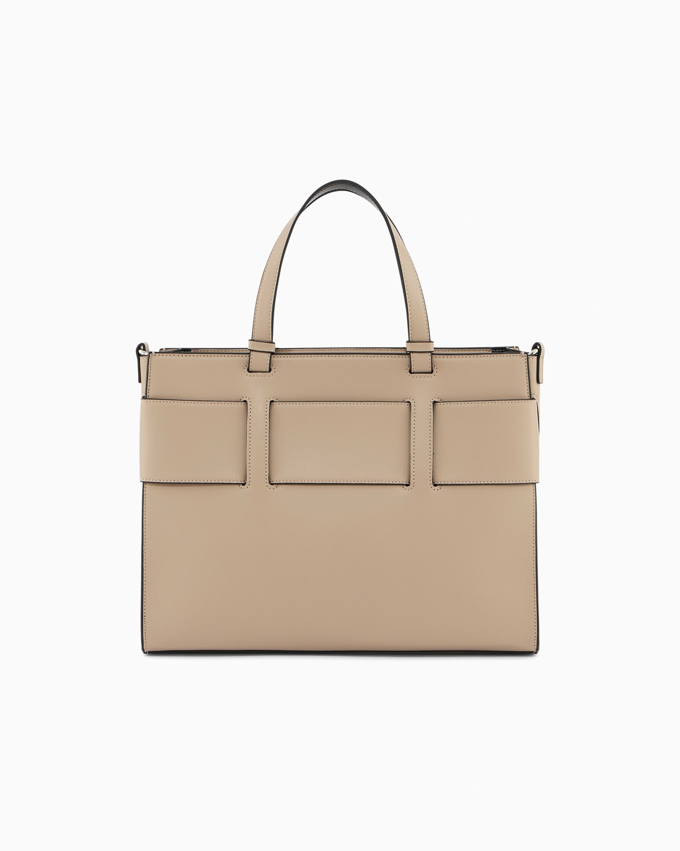 Grand sac cabas Ã  double anses et bandouliÃ¨re Diapositive 2