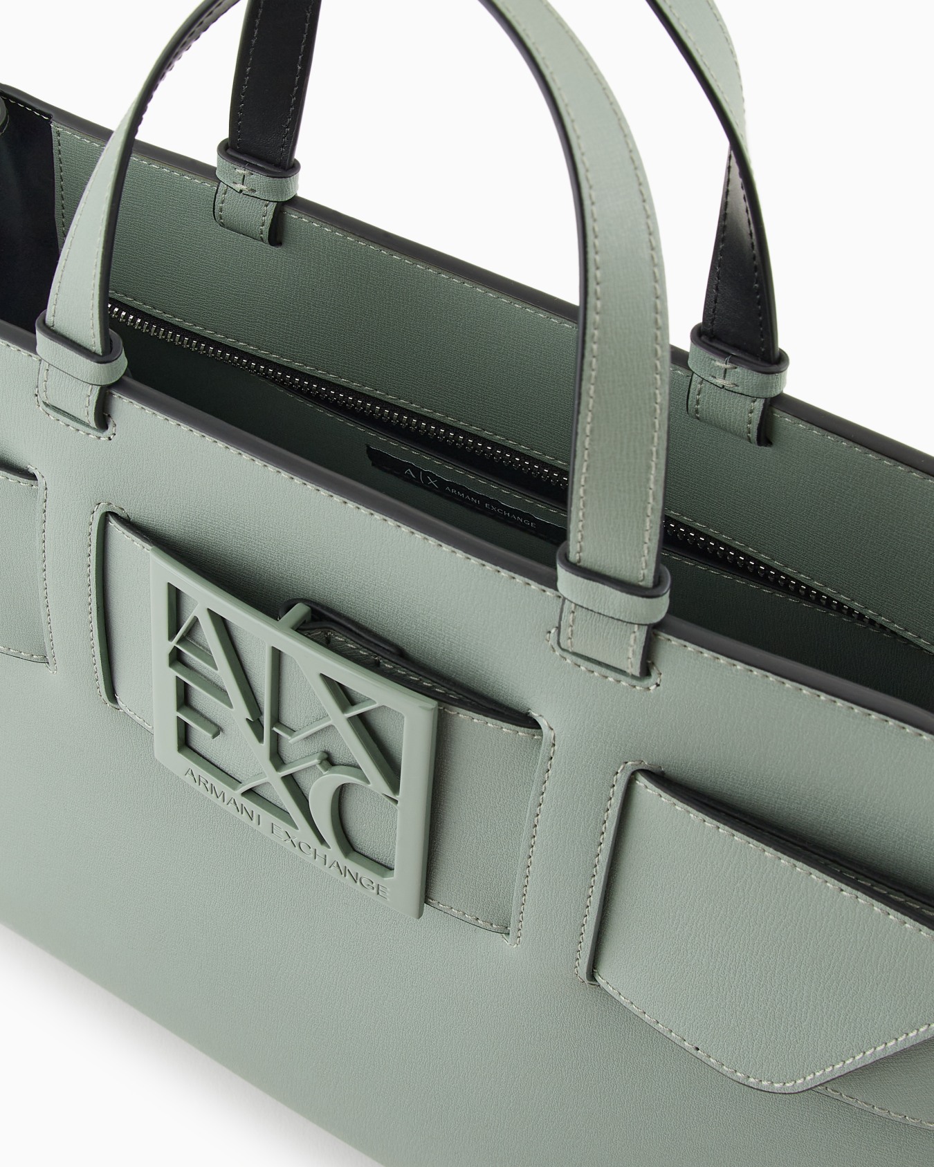 Large tote bag with double handles and shoulder strap Slide 3