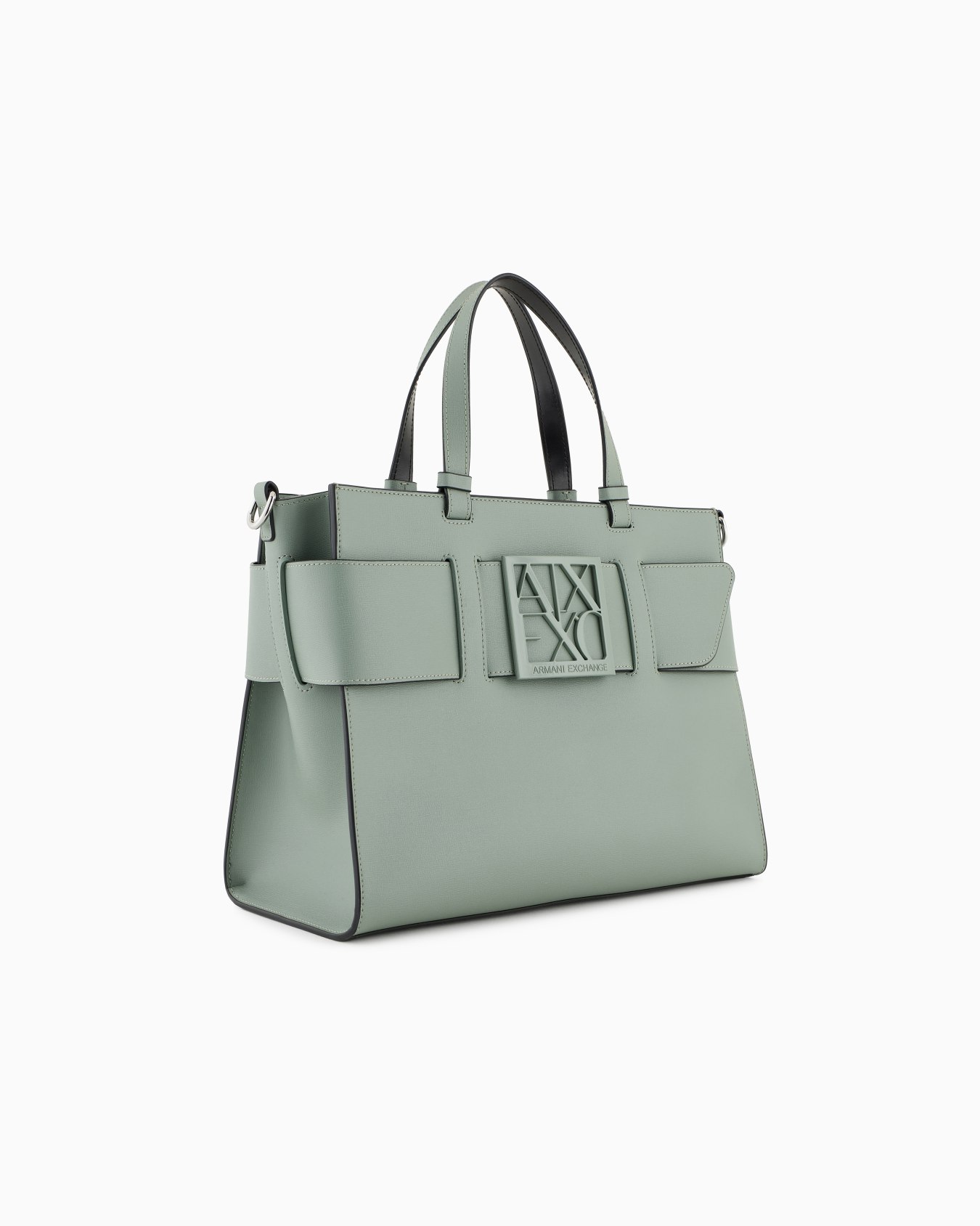 Large tote bag with double handles and shoulder strap Slide 1