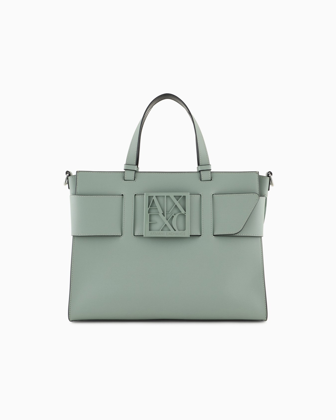 Large tote bag with double handles and shoulder strap Slide 0