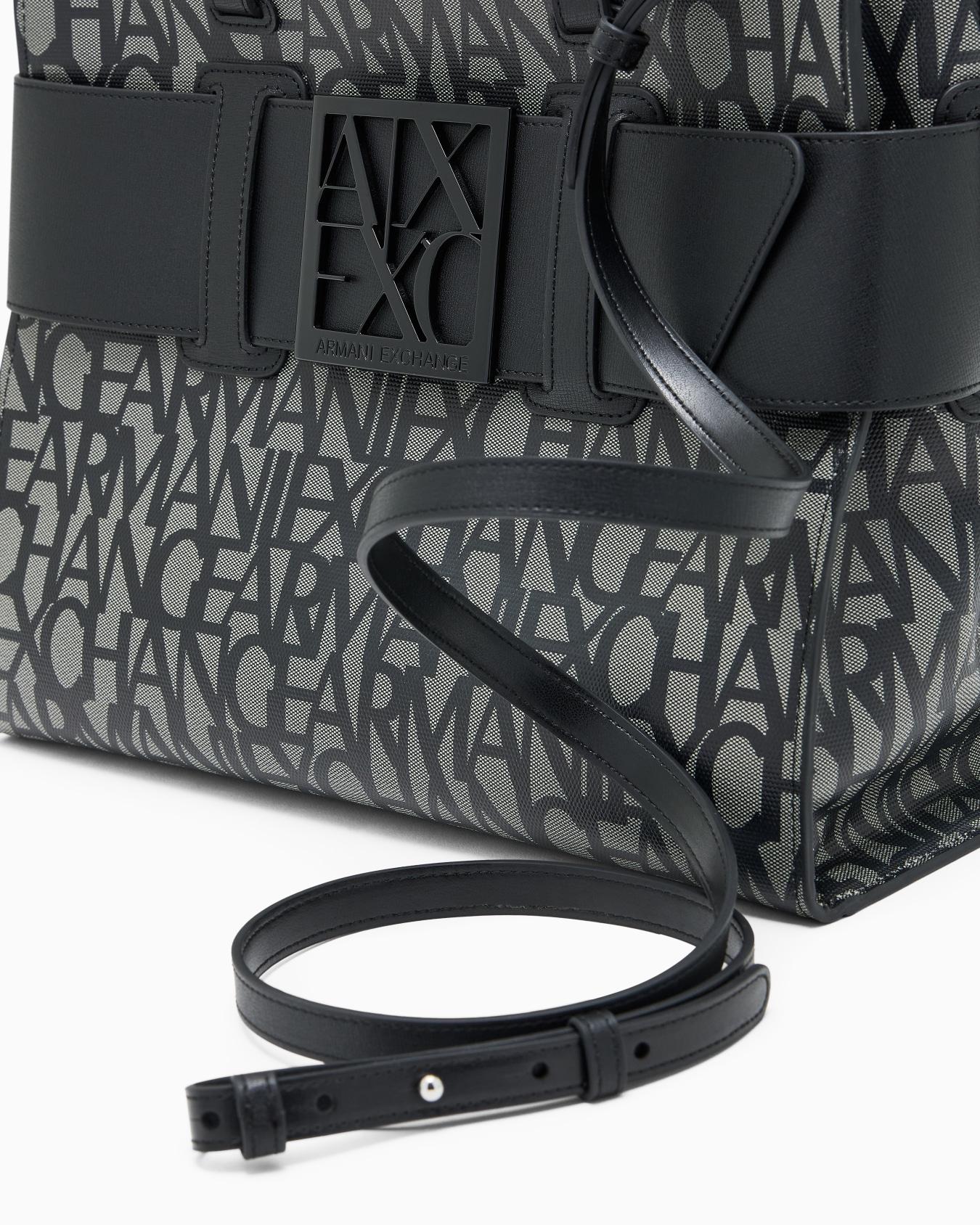 Large tote bag with double handles and shoulder strap Slide 4
