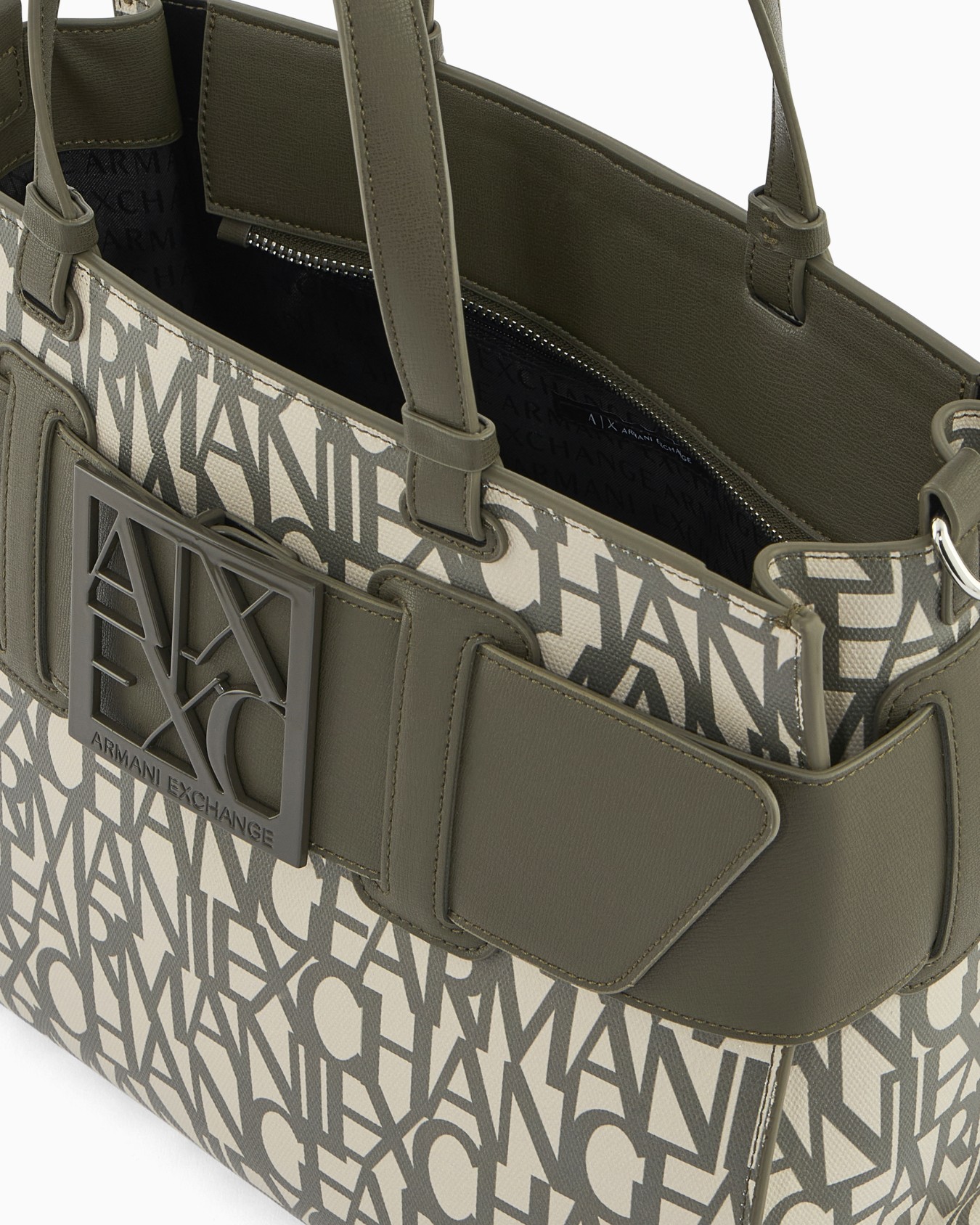 Structured Fabric Shopper with Rope Handles Slide 3