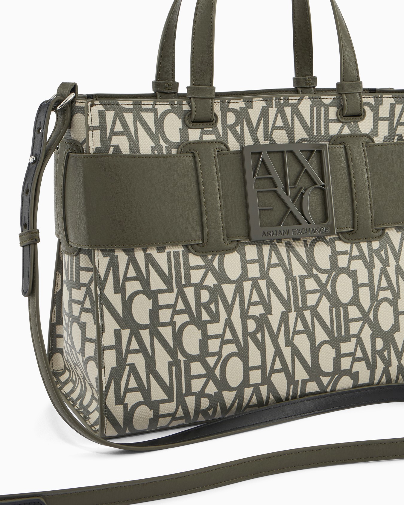 Structured Fabric Shopper with Rope Handles Slide 4