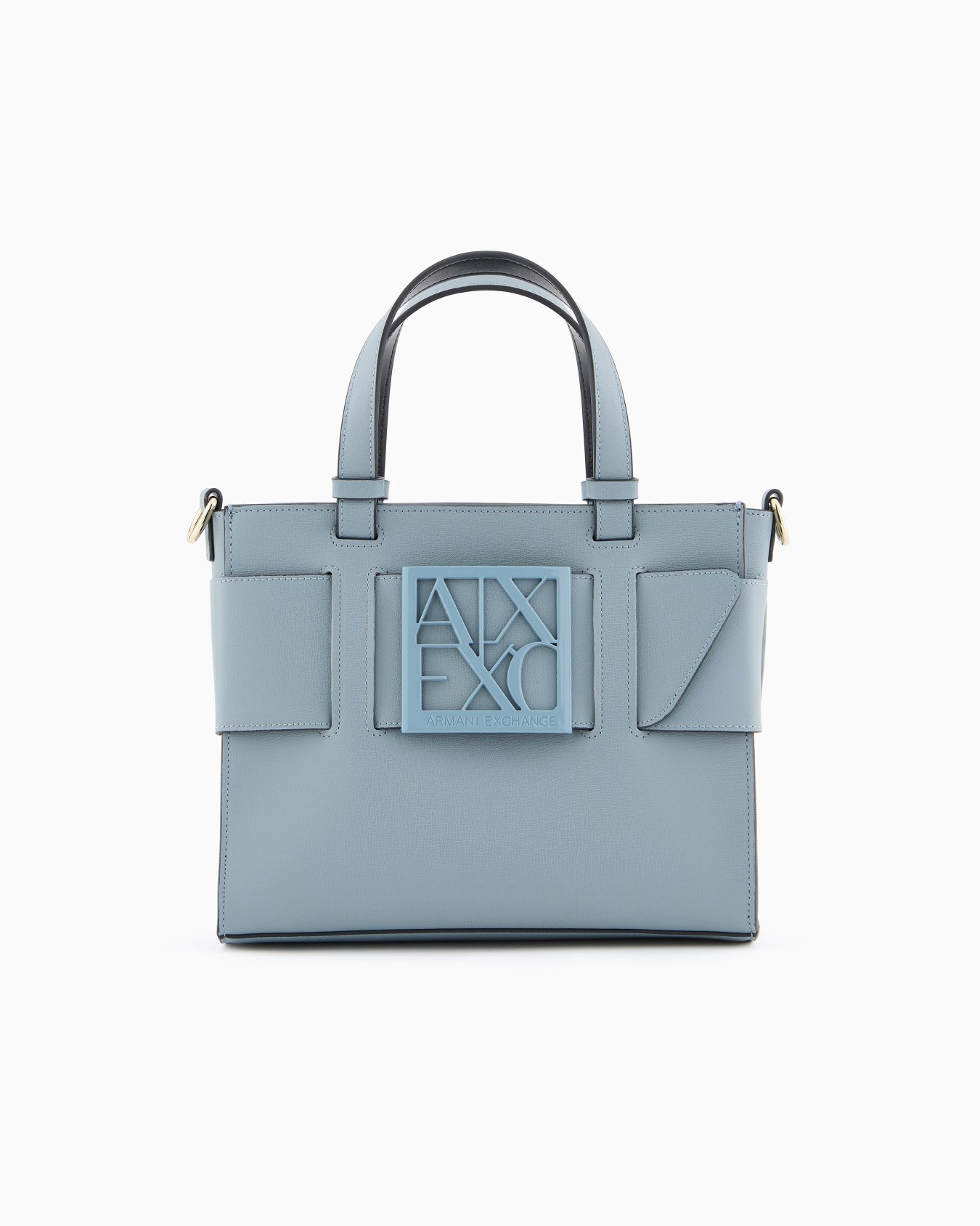 Tote bag media con doppi manici e tracolla Slide 0