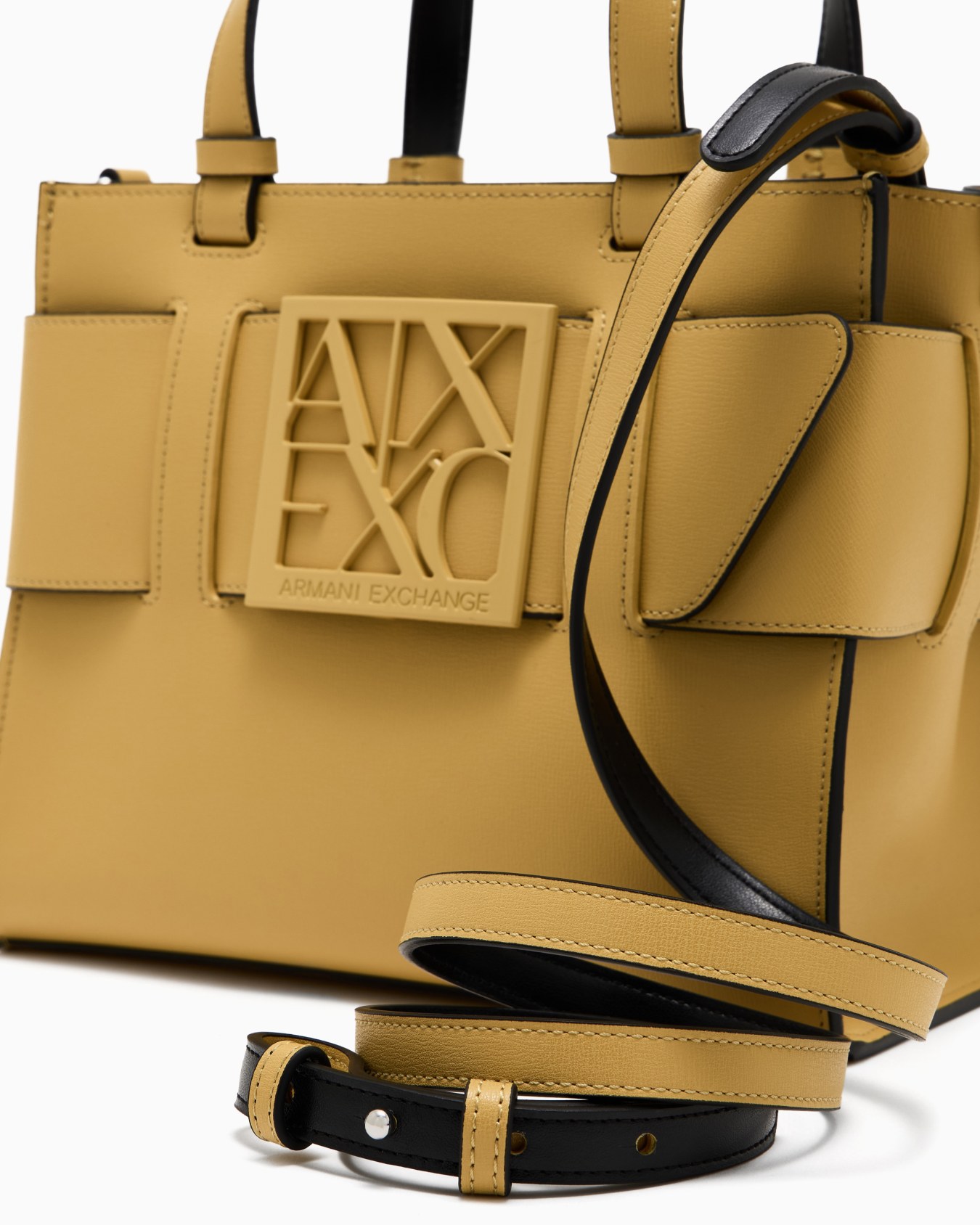 Tote bag media con doppi manici e tracolla Slide 4
