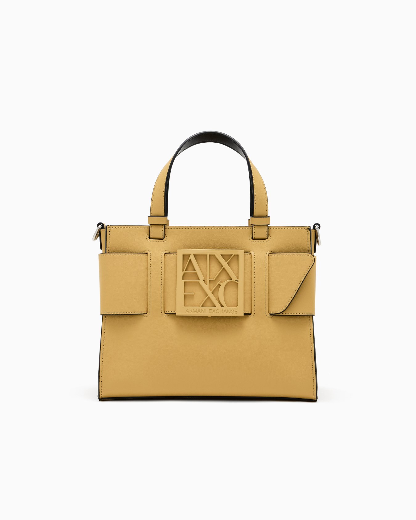 Tote bag media con doppi manici e tracolla Slide 0