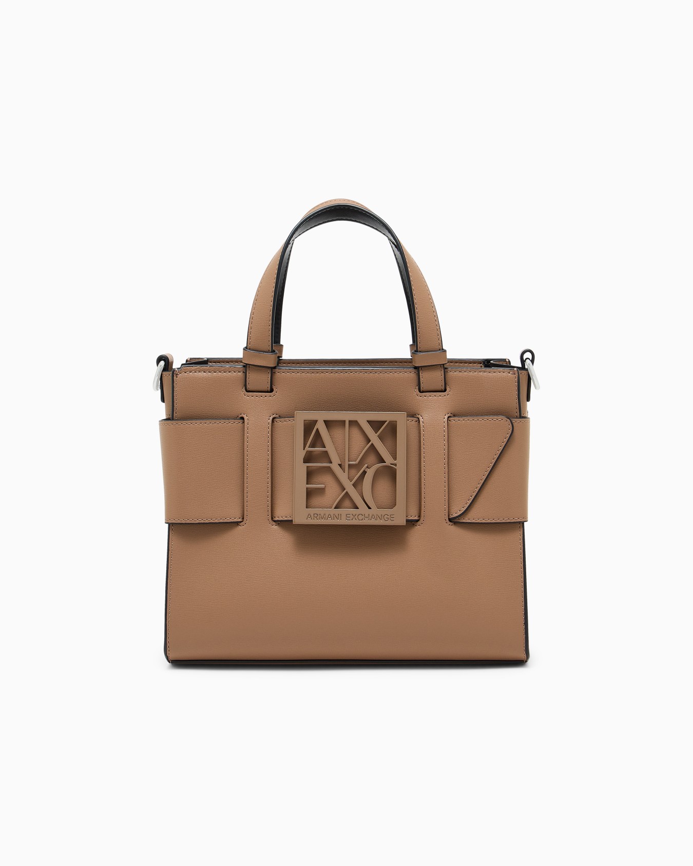Bolso shopper Susy con logotipo y correa extraíble Diapositiva 0