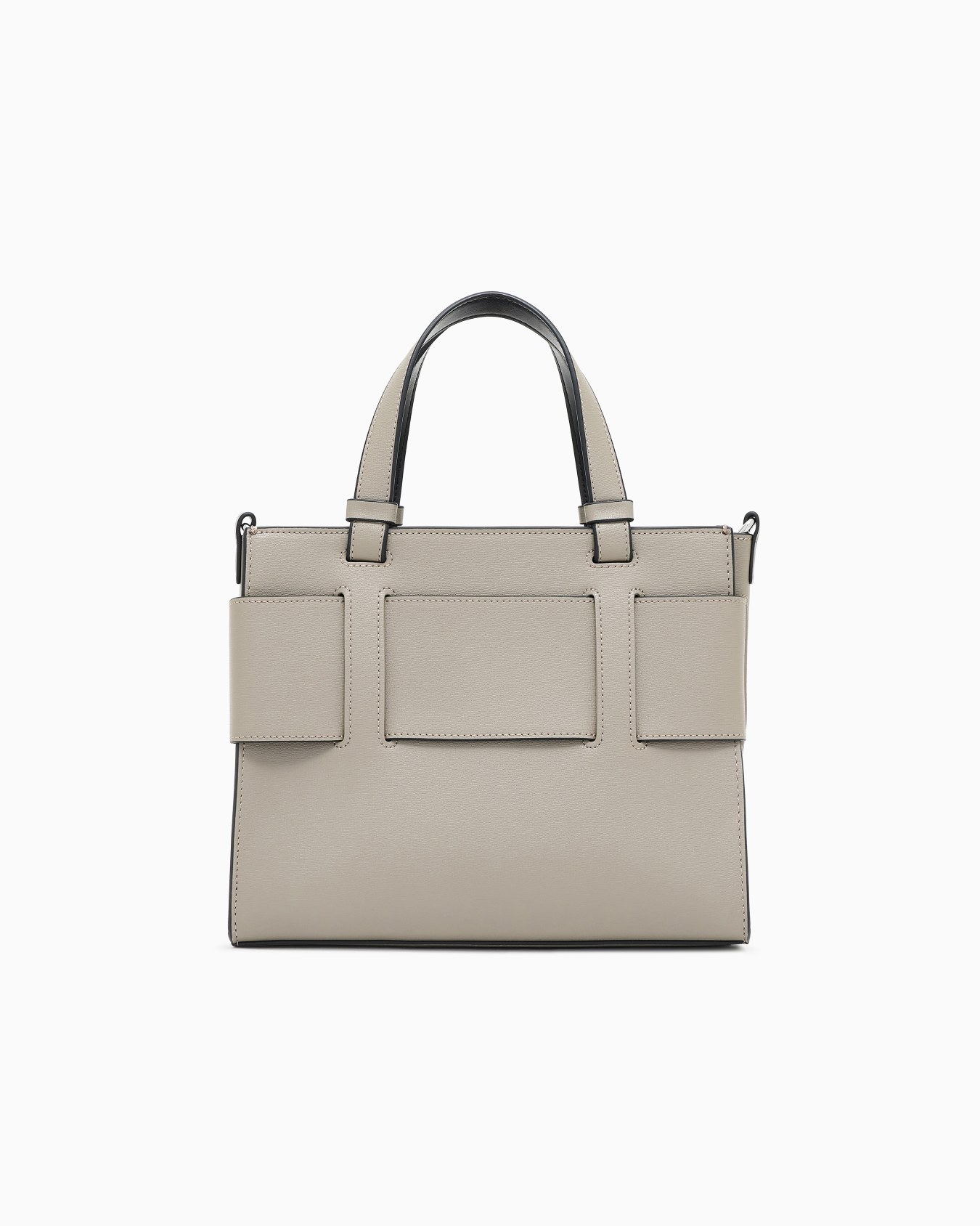 Medium tote bag with double handles and shoulder strap Slide 2