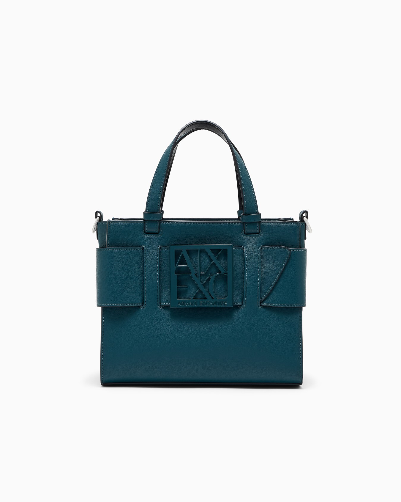 Bolso shopper Susy con logotipo y correa extraíble Diapositiva 0