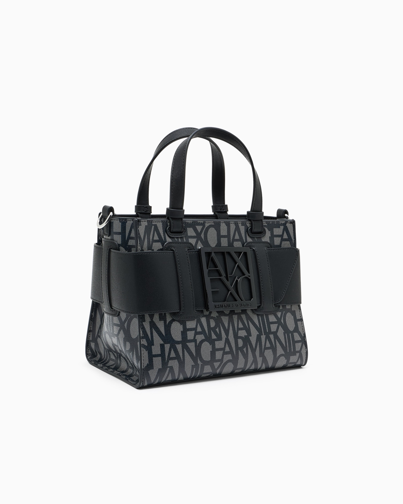 Medium tote bag with contrasting detail Slide 1